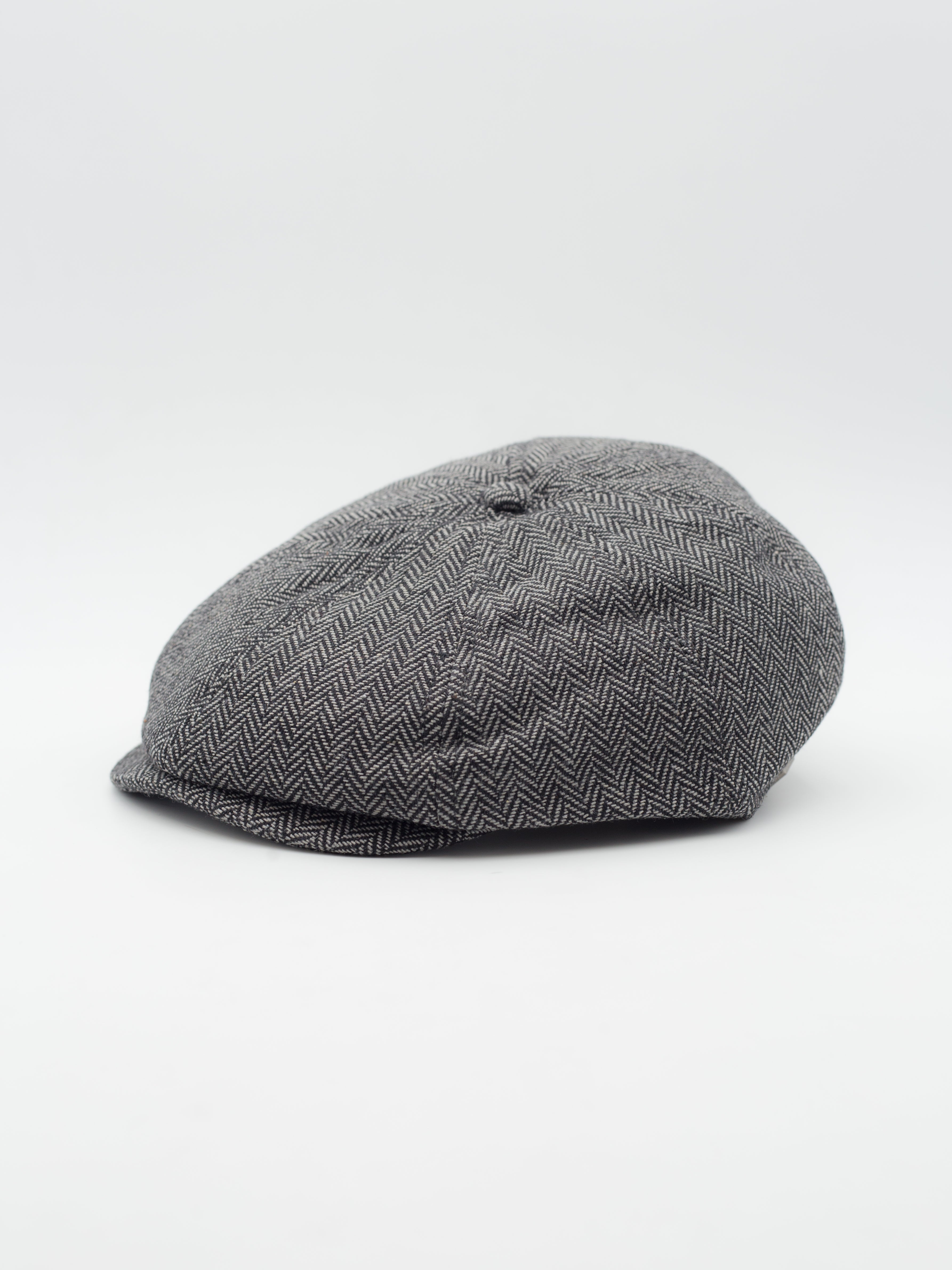 Broad Snap Cap Grey/Black
