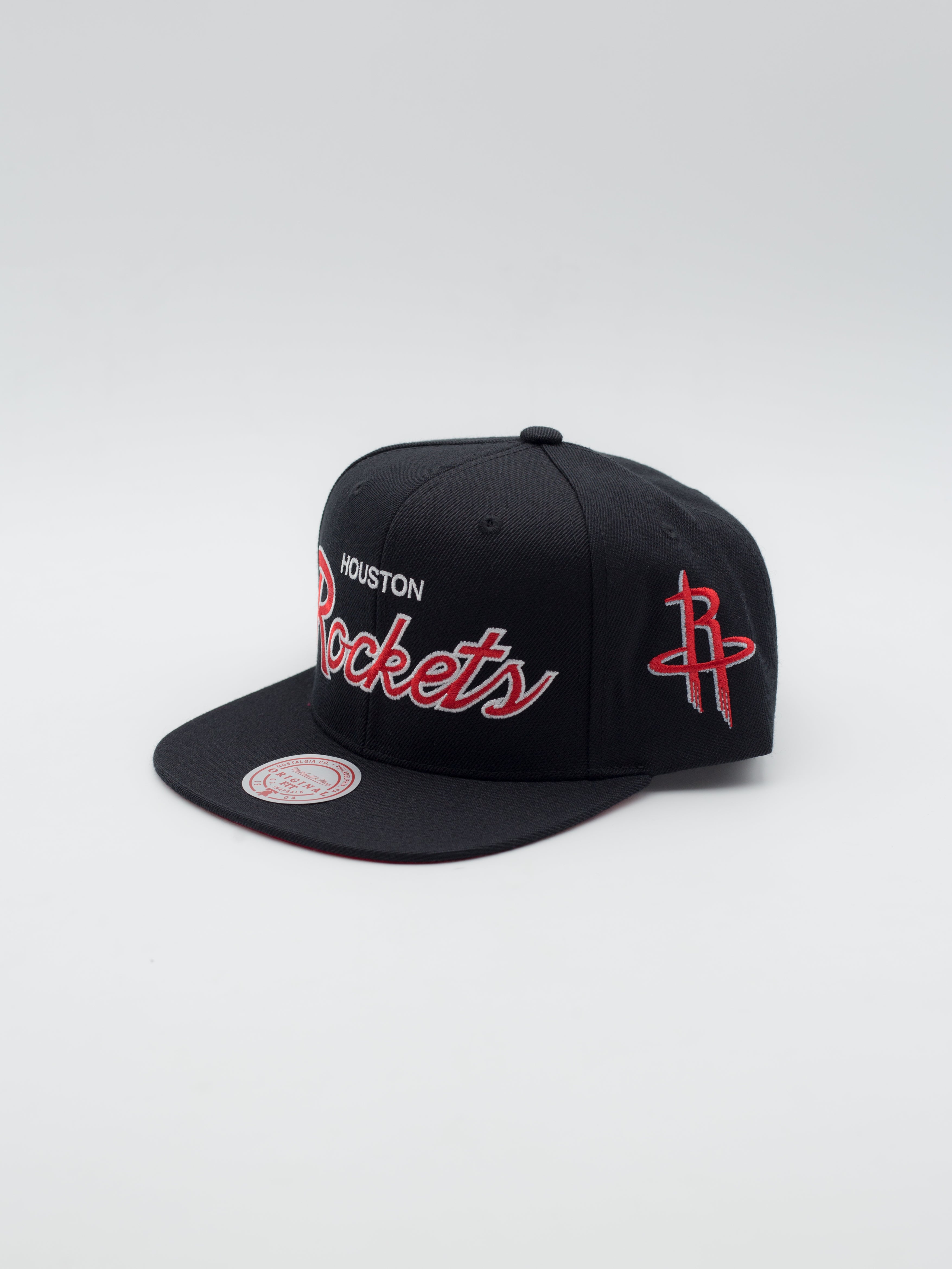 Team Script Houston Rockets Snapback Black