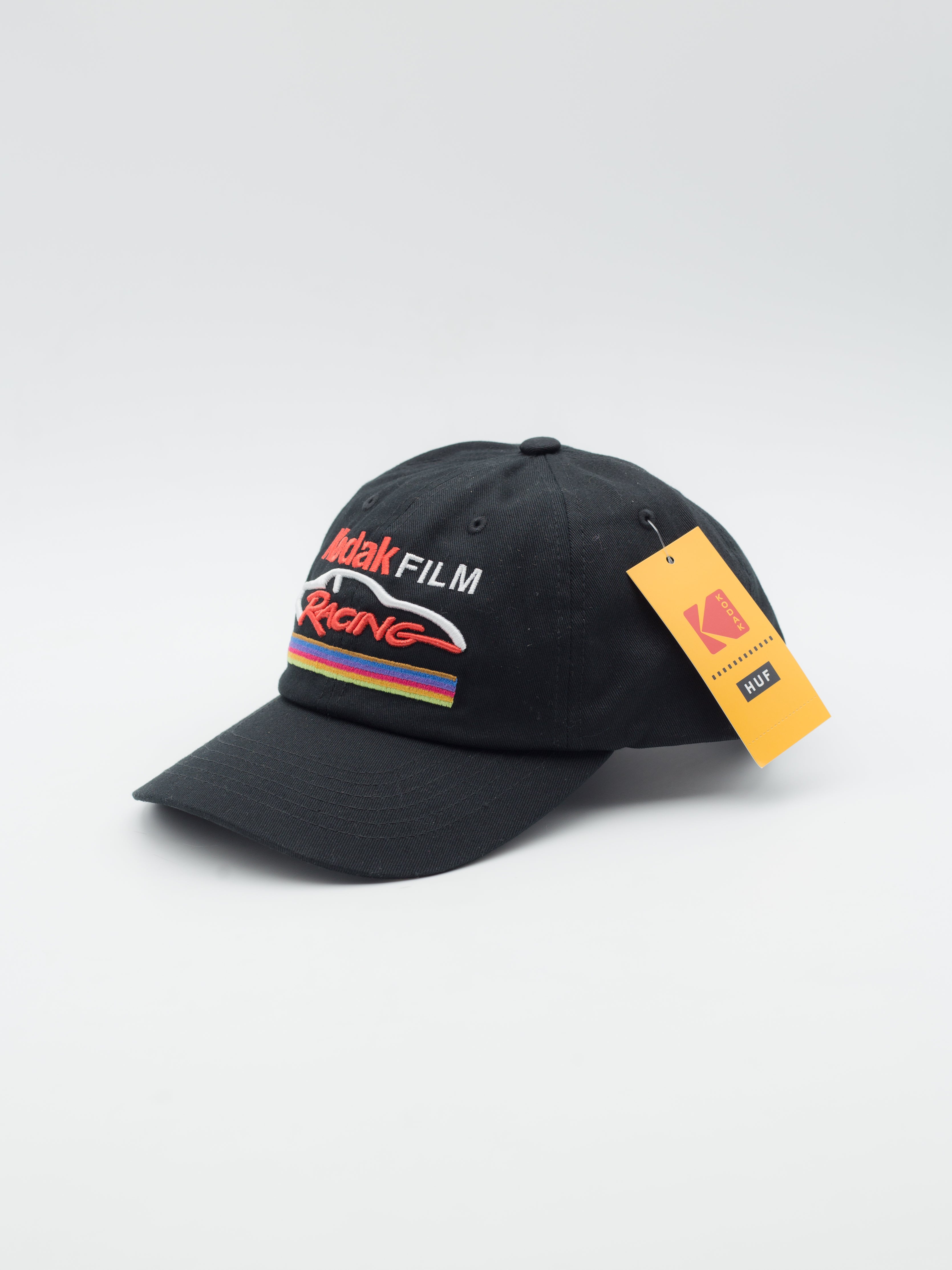 HUF x Kodak Film Pole Position Snapback Black