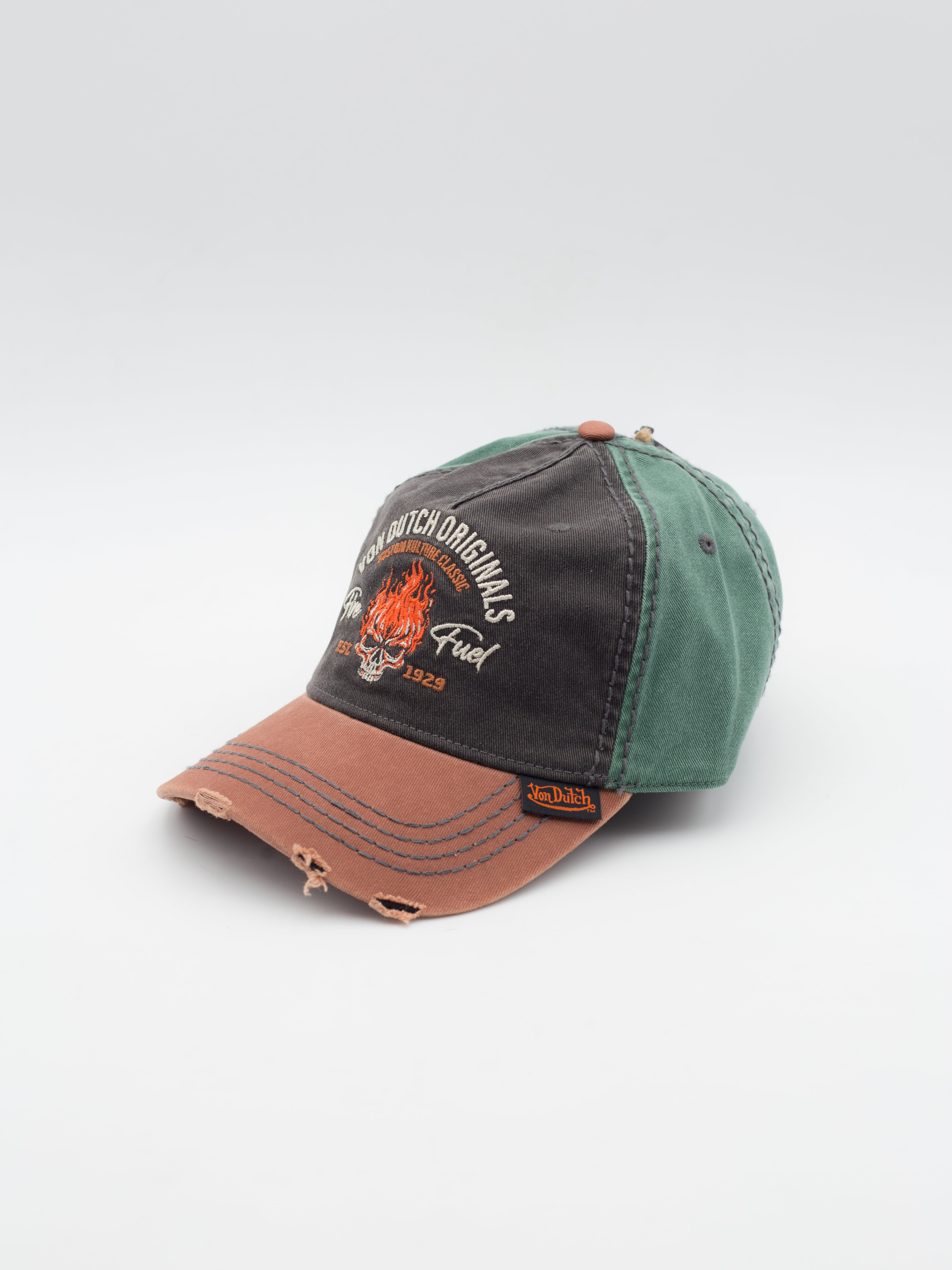 RETRO/10 Dad Hat Brown/Black/Green