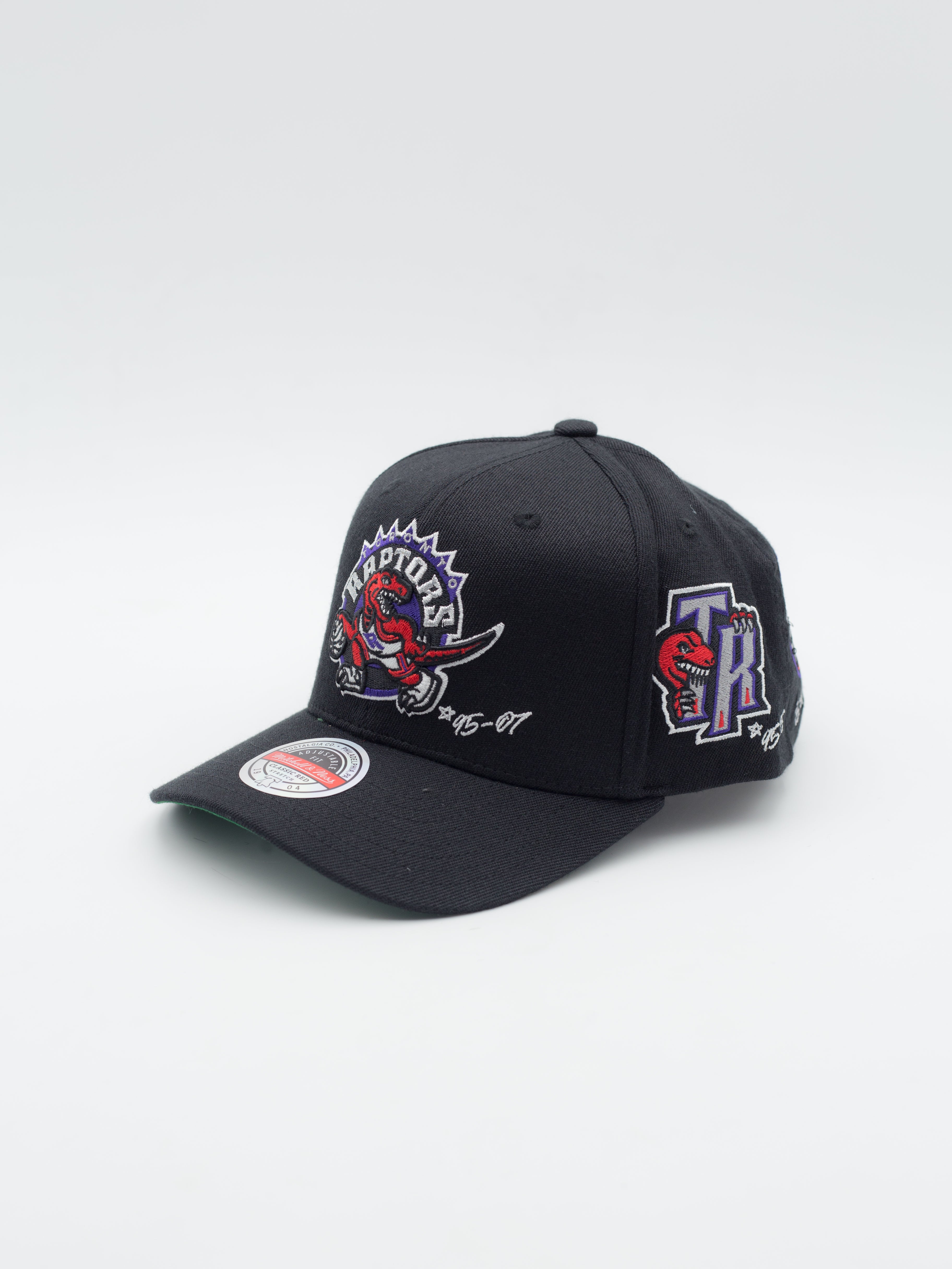 Toronto Raptors Classic Red Stretch Black