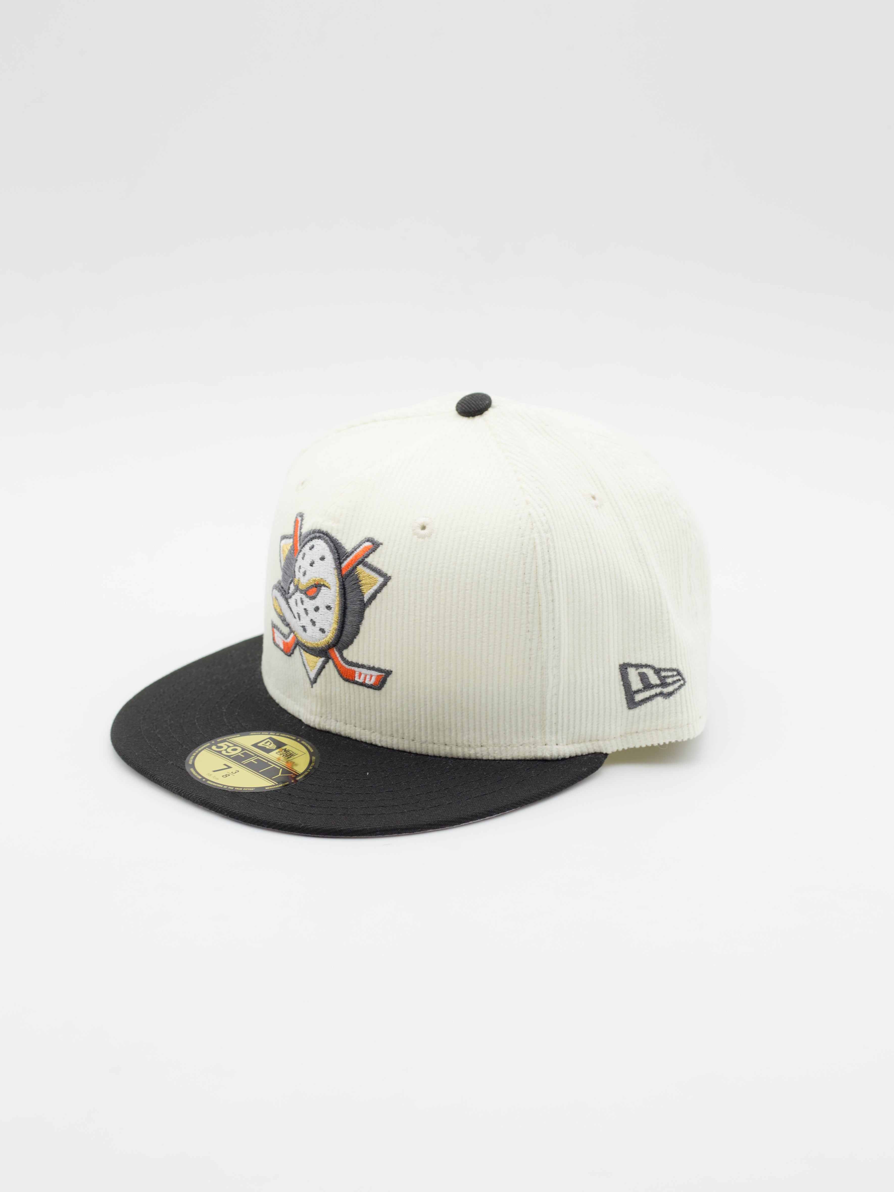 59FIFTY Chrome Anaheim Ducks Beige/Black