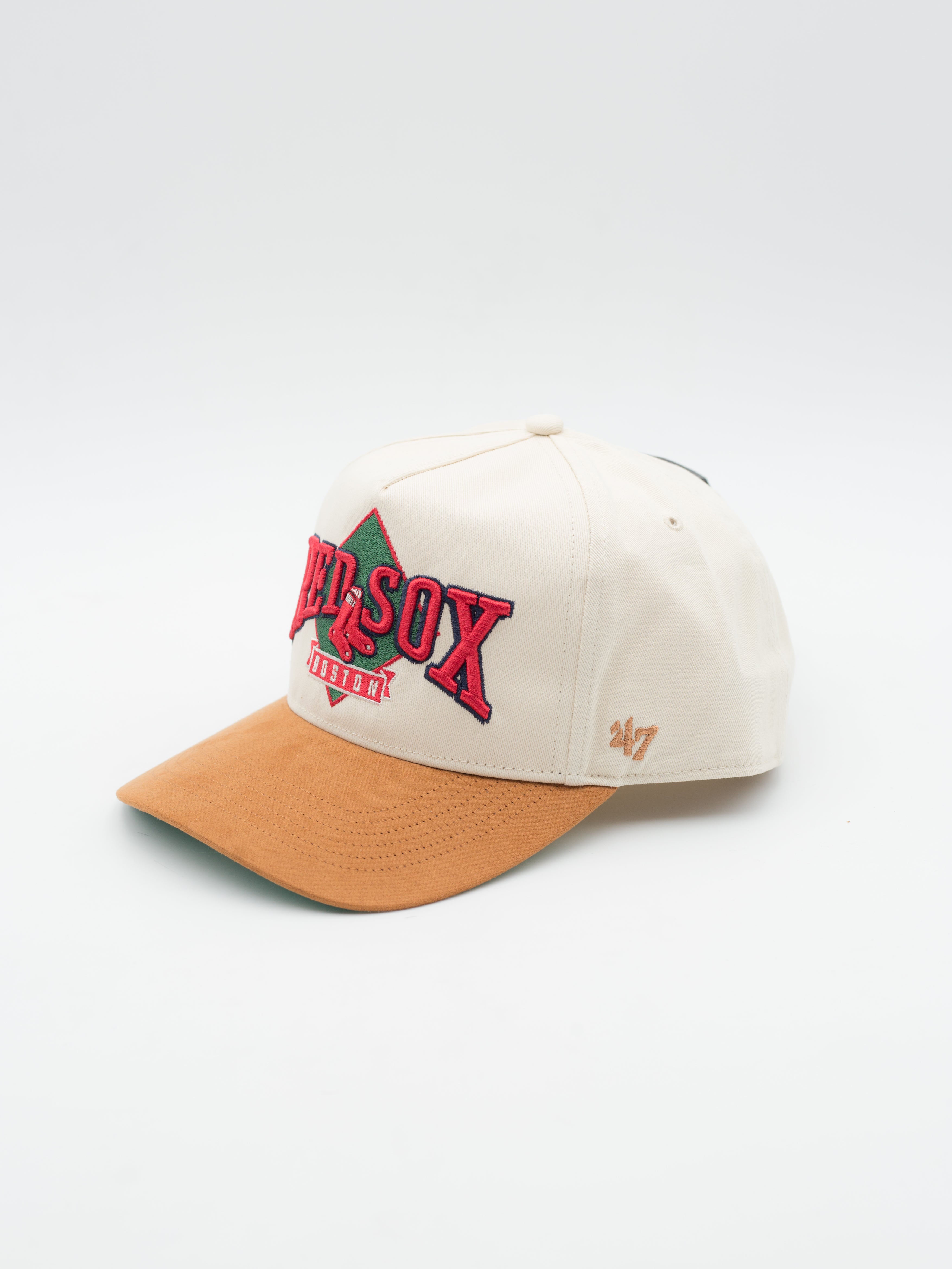 HITCH Diamond Boston Red Sox Snapback Natural