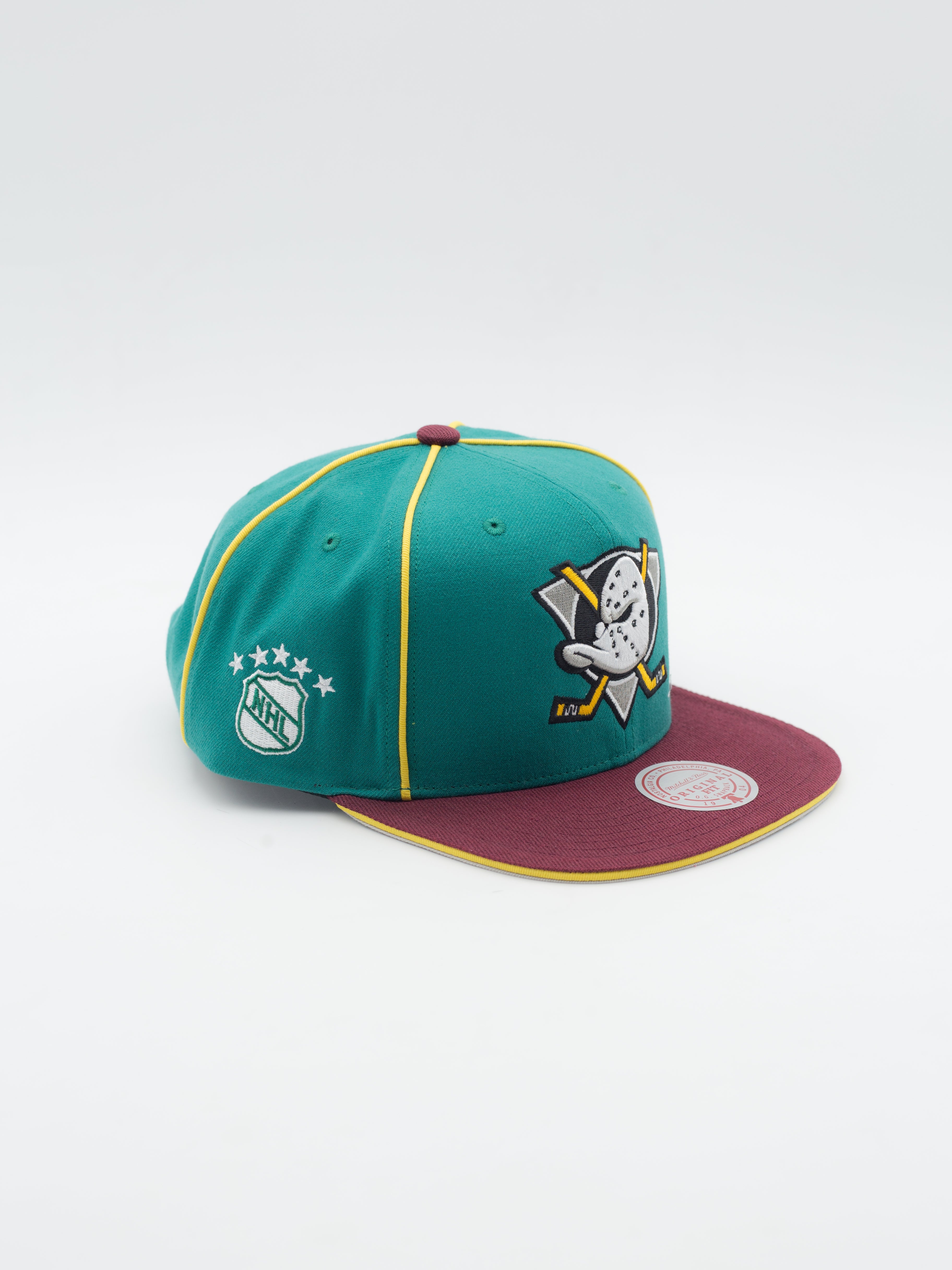 Pipe Anaheim Ducks Snapback Teal