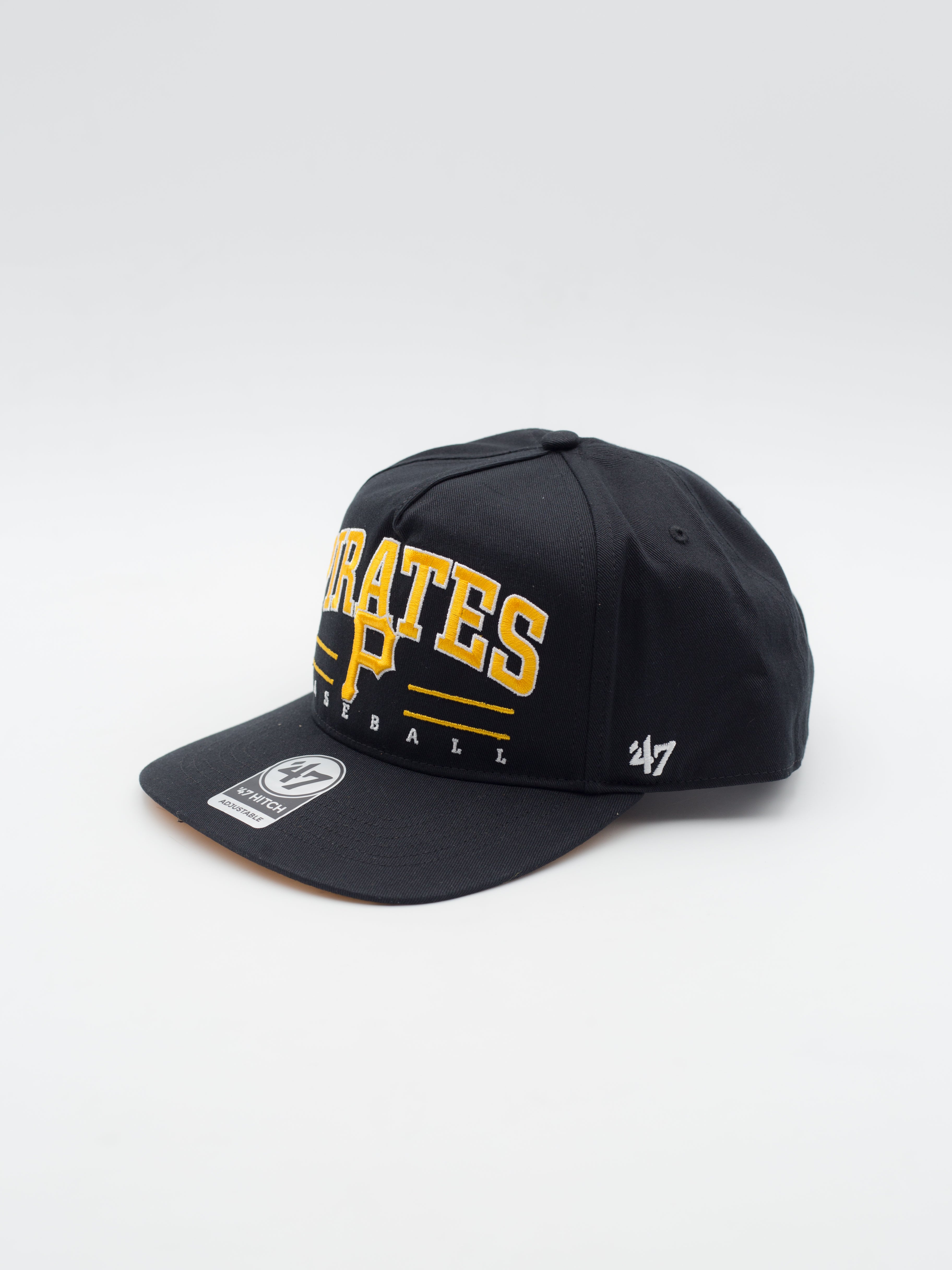HITCH Roscoe Pittsburgh Pirates Snapback Black