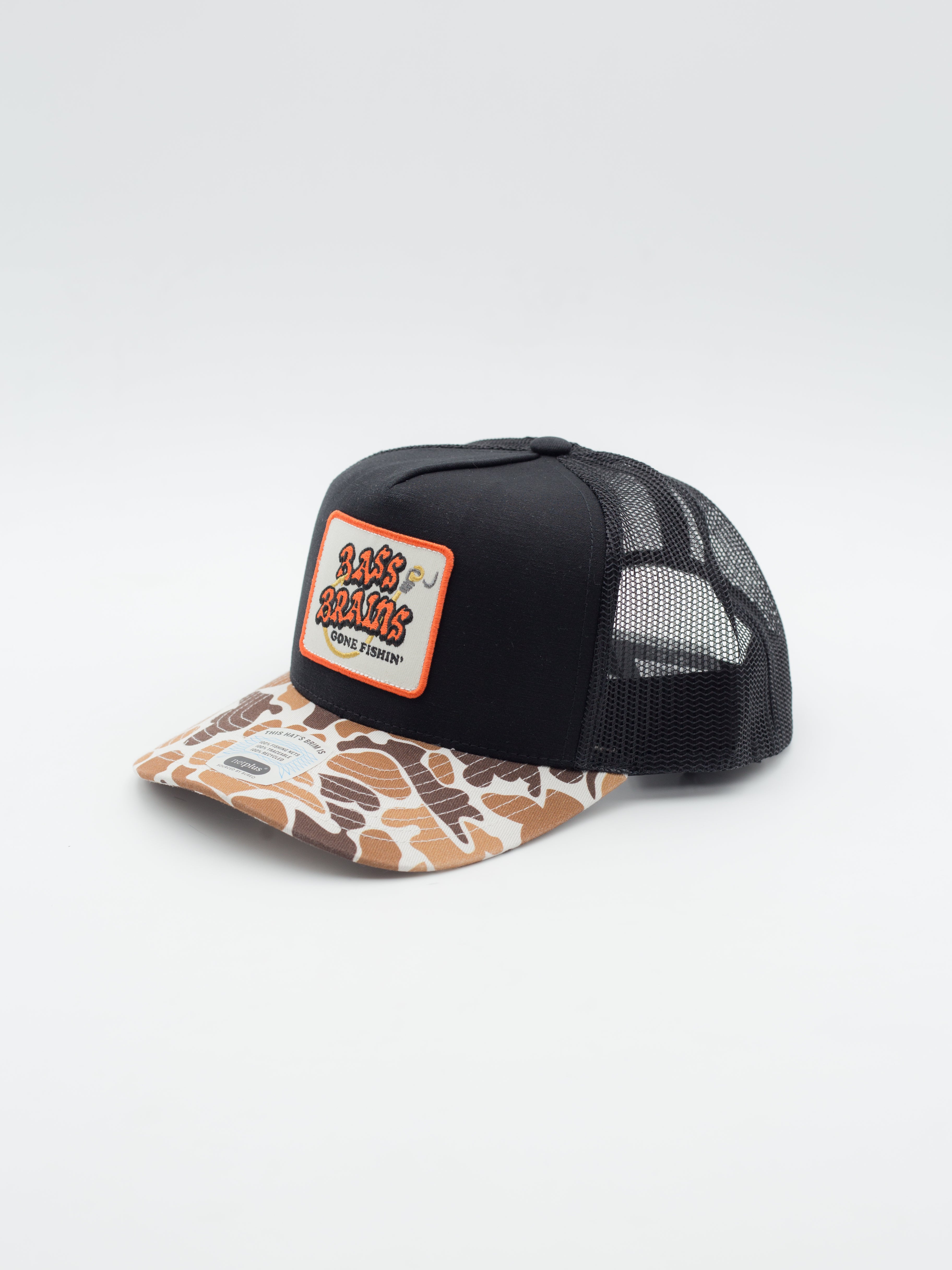 Bass Brains GF MP Trucker Camo/Black