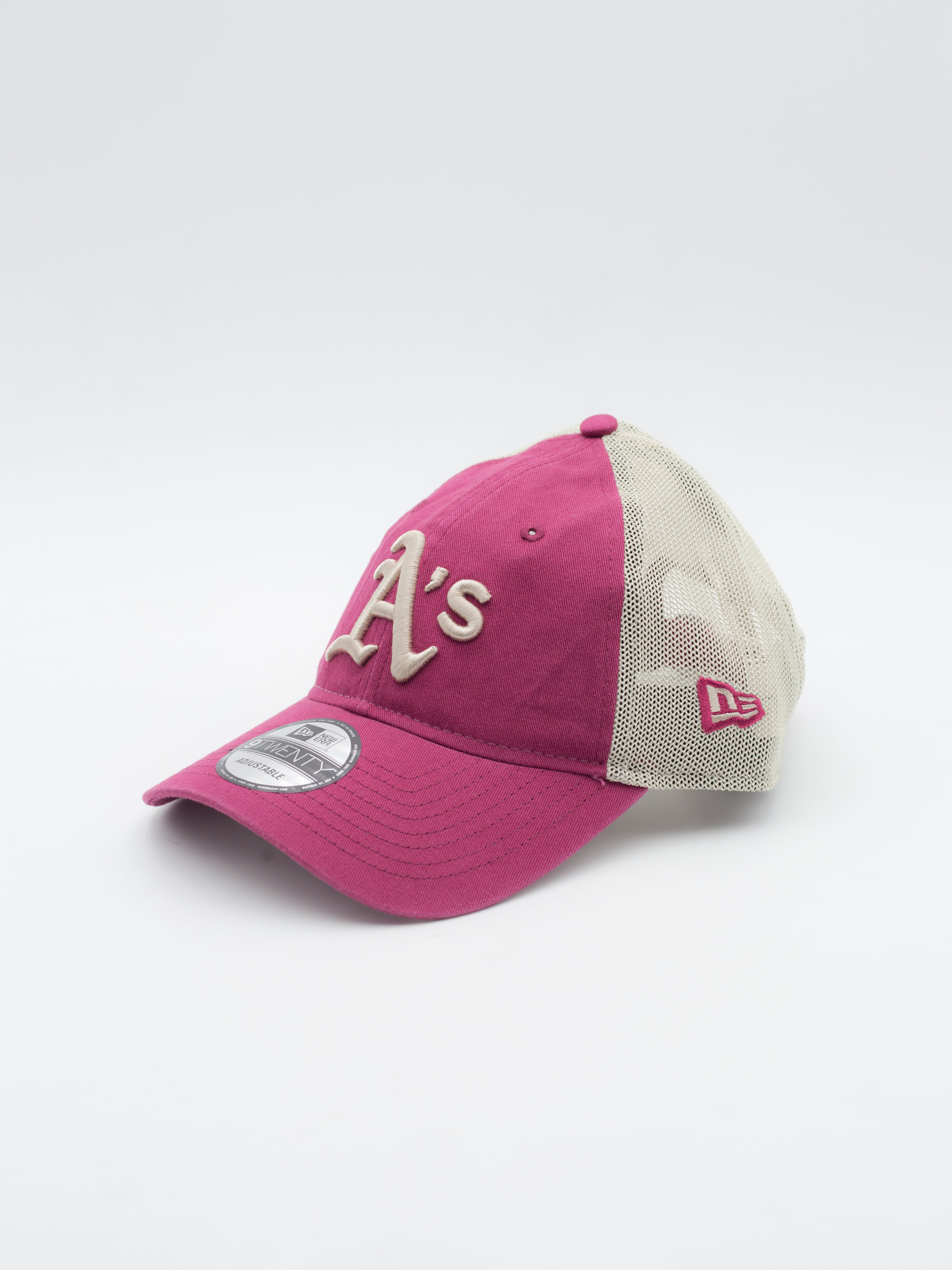 9TWENTY Washed Oakland Athletics Trucker