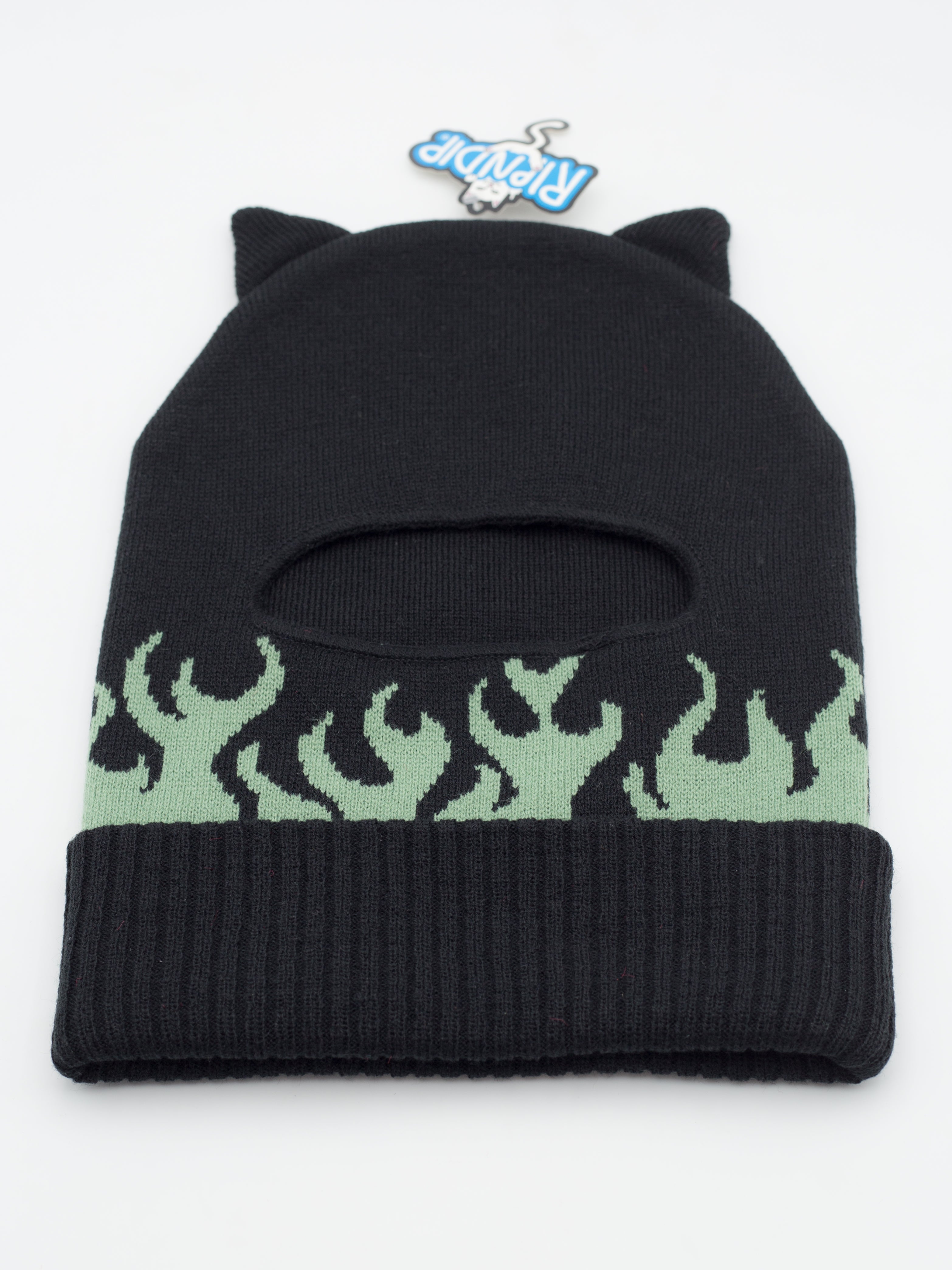 Volt Kitty Ears Balaclava Black