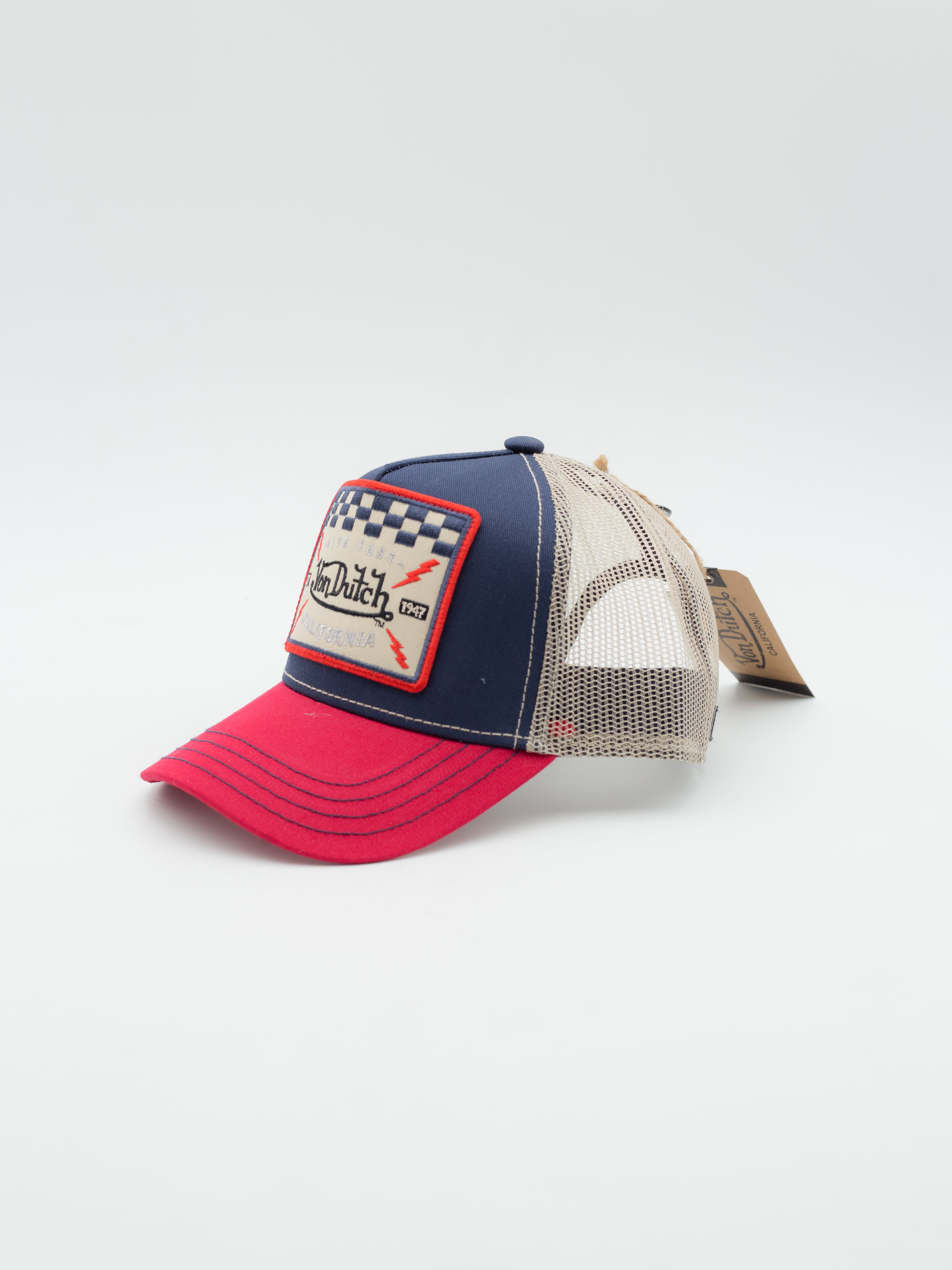 Square16 Trucker Blue/Red/Beige (Kids)