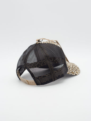 Cheetah Trucker Beige - La Tienda de las Gorras