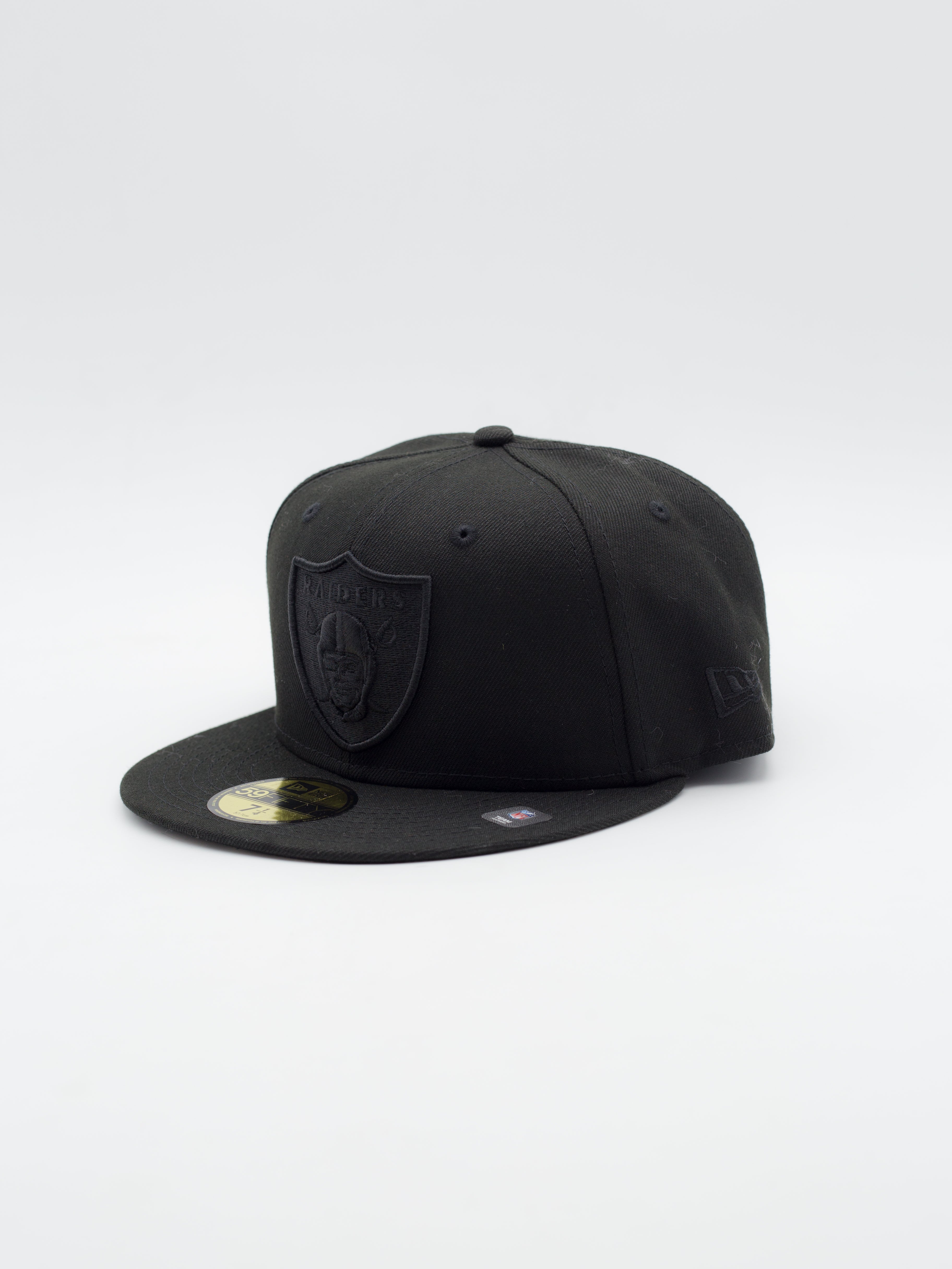 59Fifty Raiders Las Vegas Black/Black - La Tienda de las Gorras