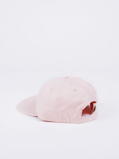 fila linear cap 6 panel peach whip pink visera curva ajustable