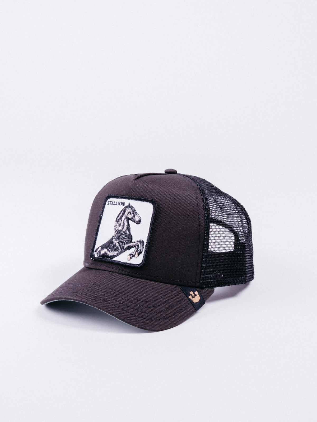 gorra Goorin Bros Stallion Trucker visera curva animales