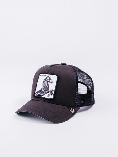 gorra Goorin Bros Stallion Trucker visera curva animales