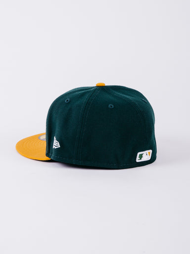 59FIFTY OTC Oakland Athletic's Green/Yellow - La Tienda de las Gorras
