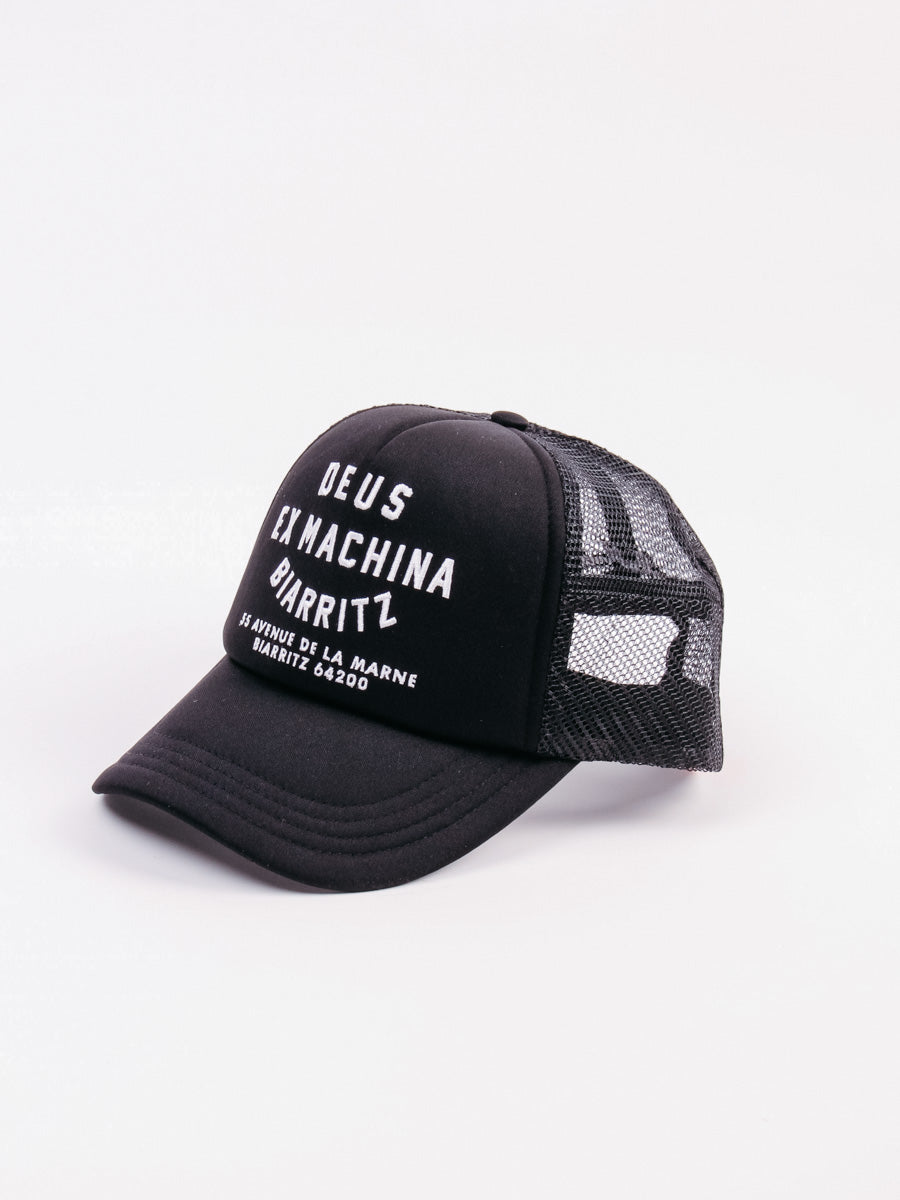Gorra Deus Biarritz Negra
