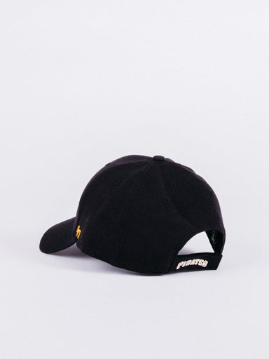 MVP Pittsburgh Pirates Adjustable Dad Hat Black - La Tienda de las Gorras