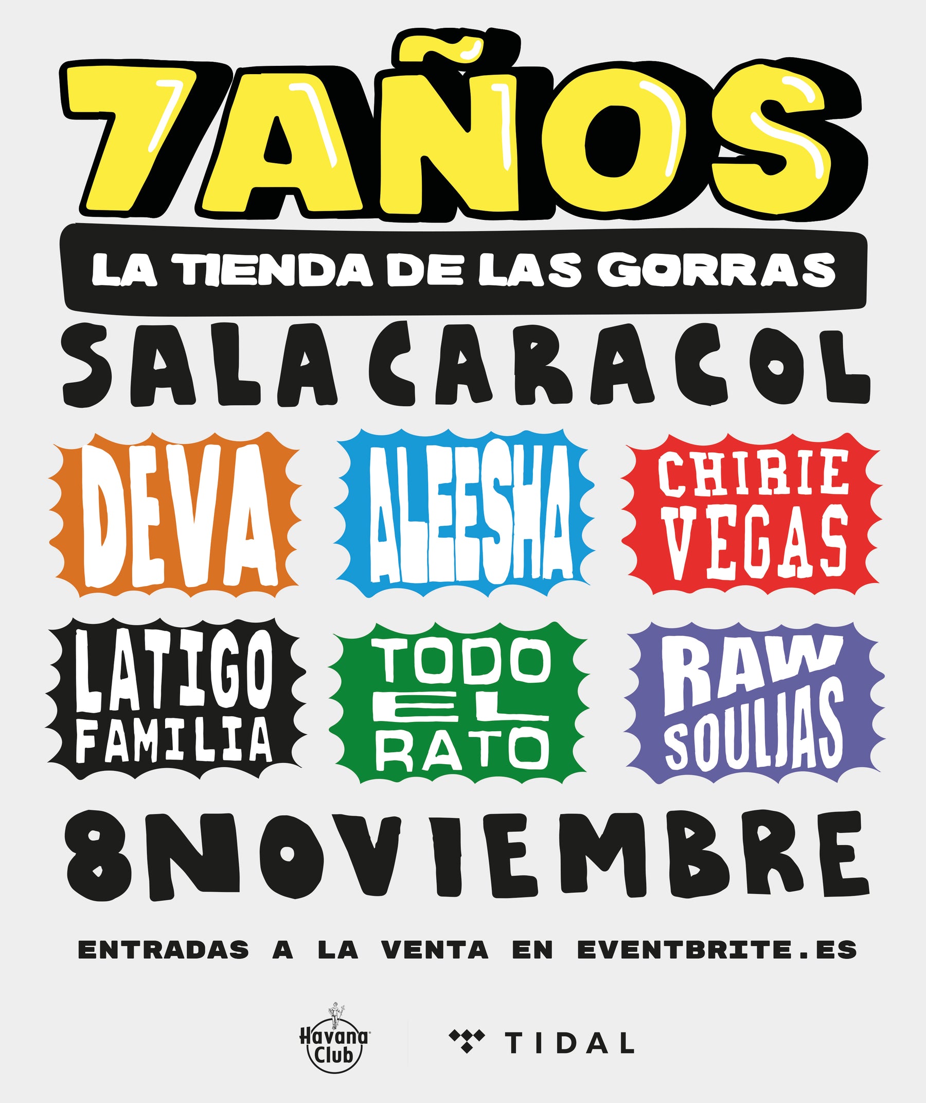 FIESTA 7º ANIVERSARIO LA TIENDA DE LAS GORRAS