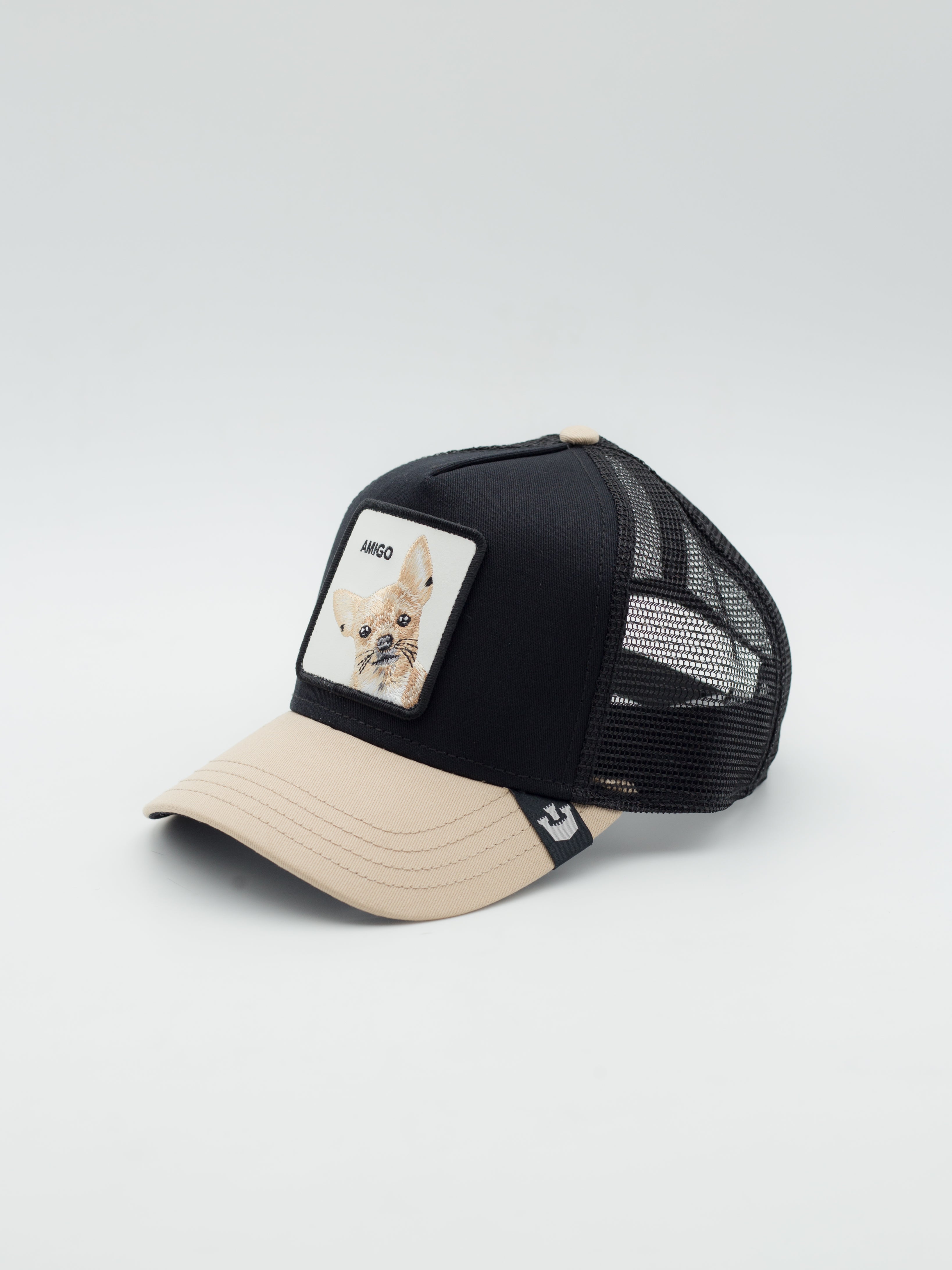 The Amigo Trucker Black/Beige 