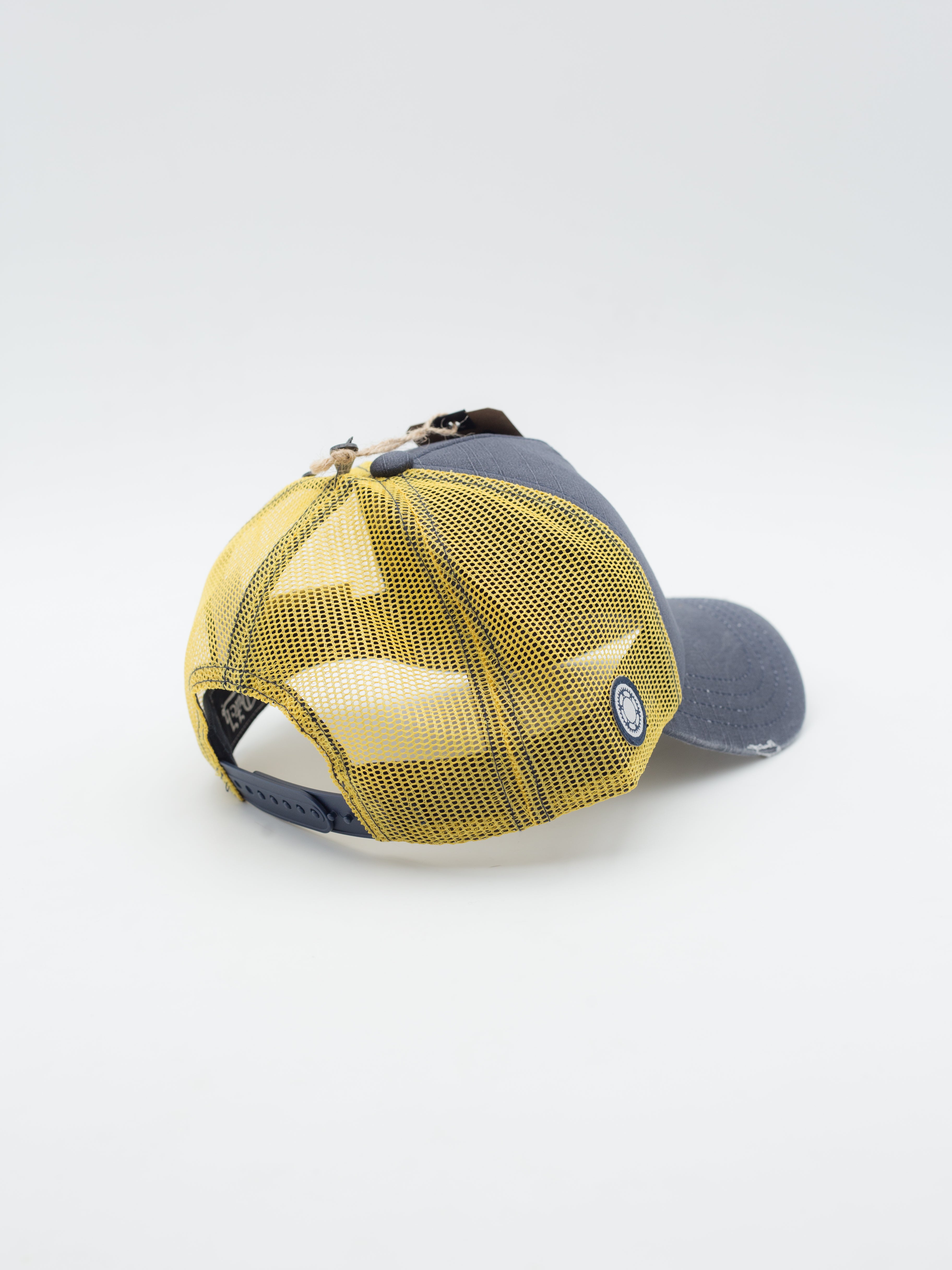 Crew14 Trucker Grey/Yellow