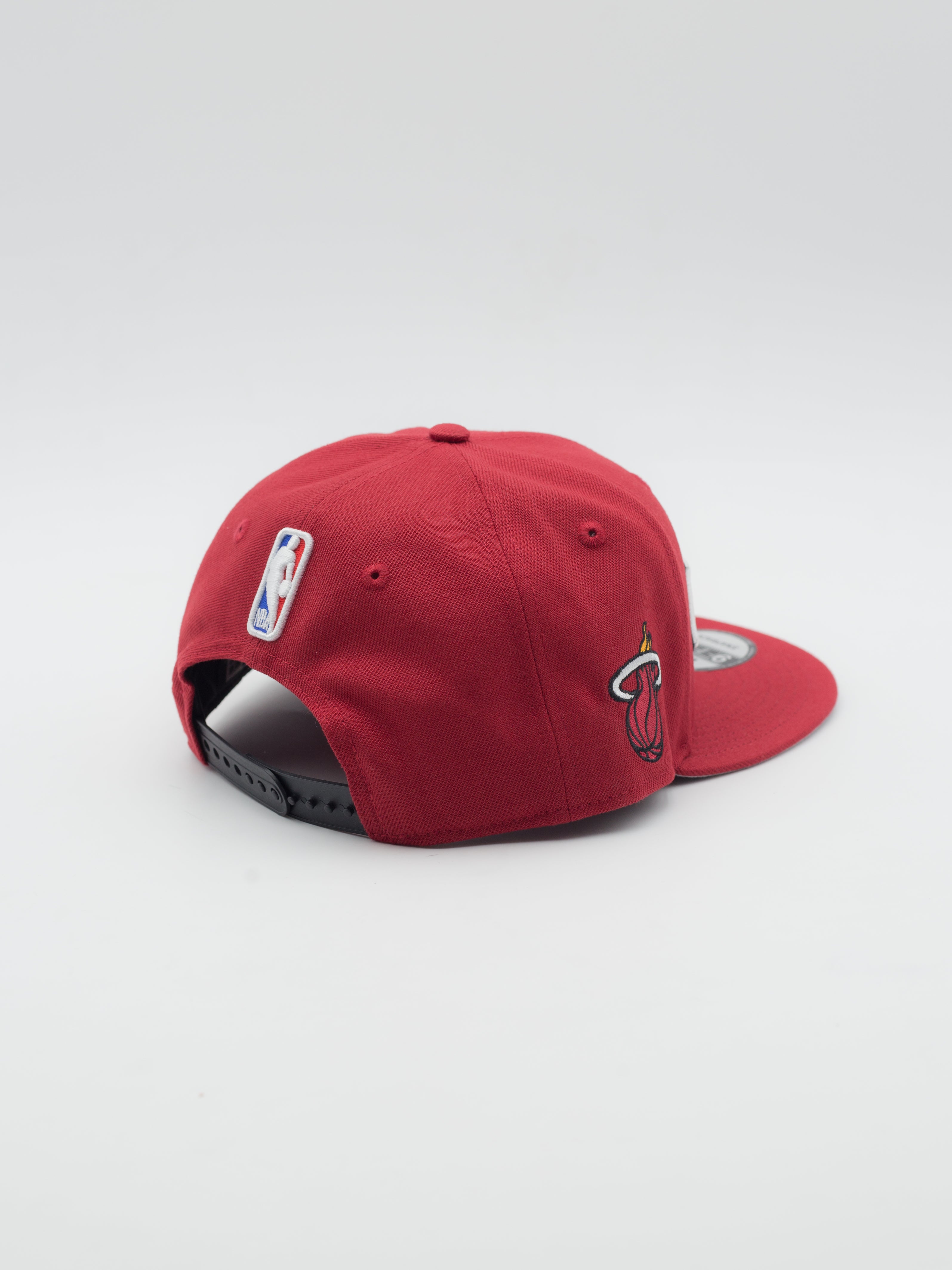 9Fifty Statement Miami Heat Red