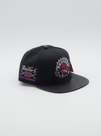 Leather Strapback Toronto Raptors Snapback