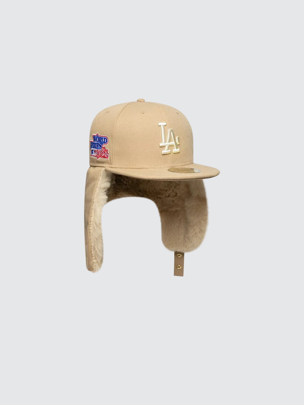 59FIFTY Dog Ear World Series Los Angeles Dodgers Beige