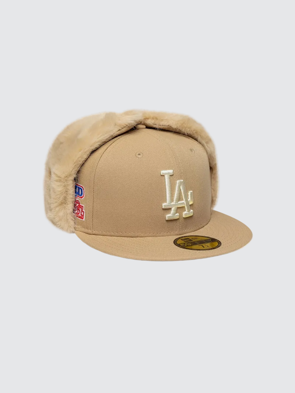 59FIFTY Dog Ear World Series Los Angeles Dodgers Beige