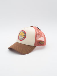 Surf09 Trucker Beige/Brown/Pink