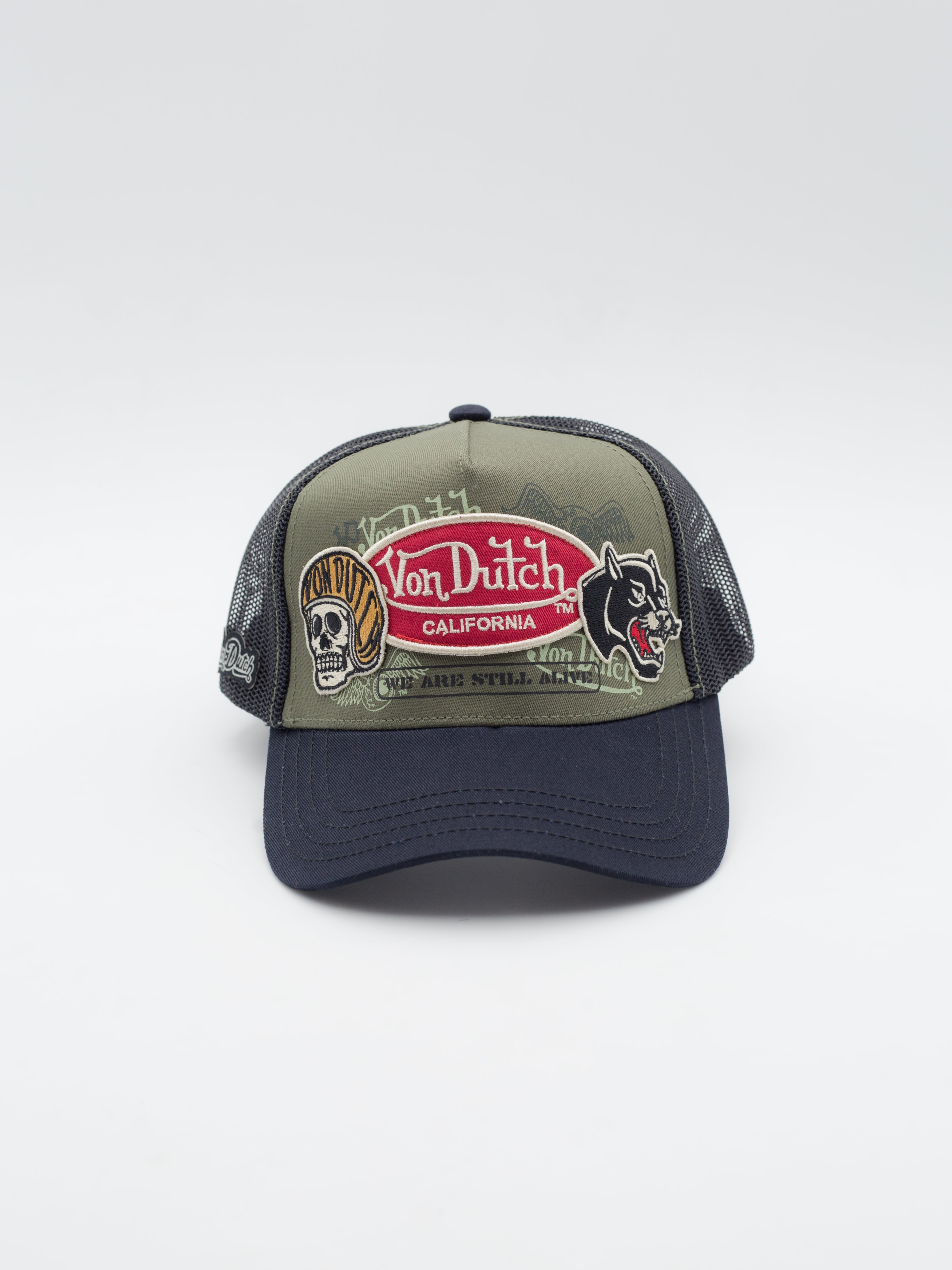 PATCHES05 Trucker Green/Black