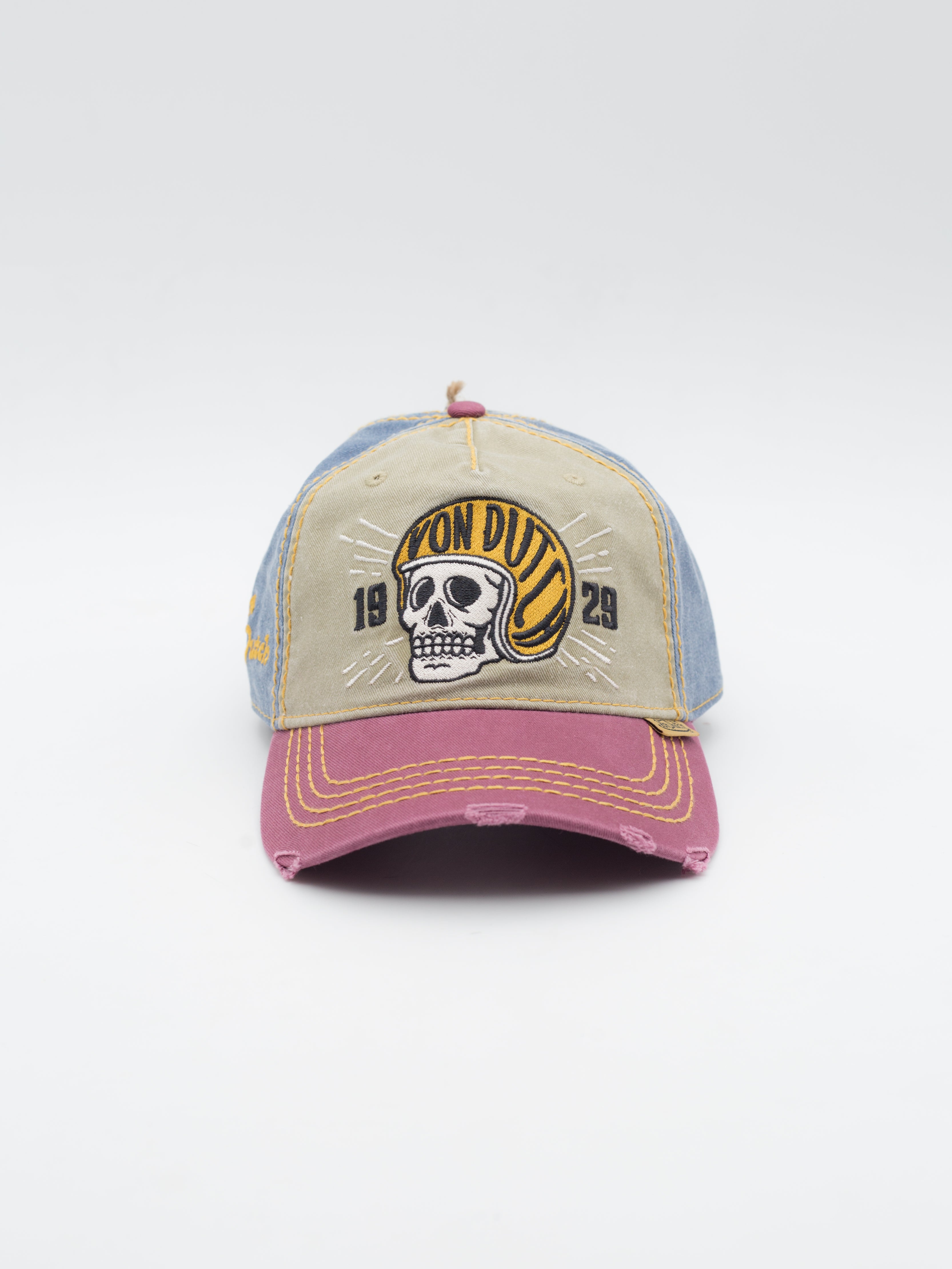 Retro/03 Dad Hat Beige/Red/Blue