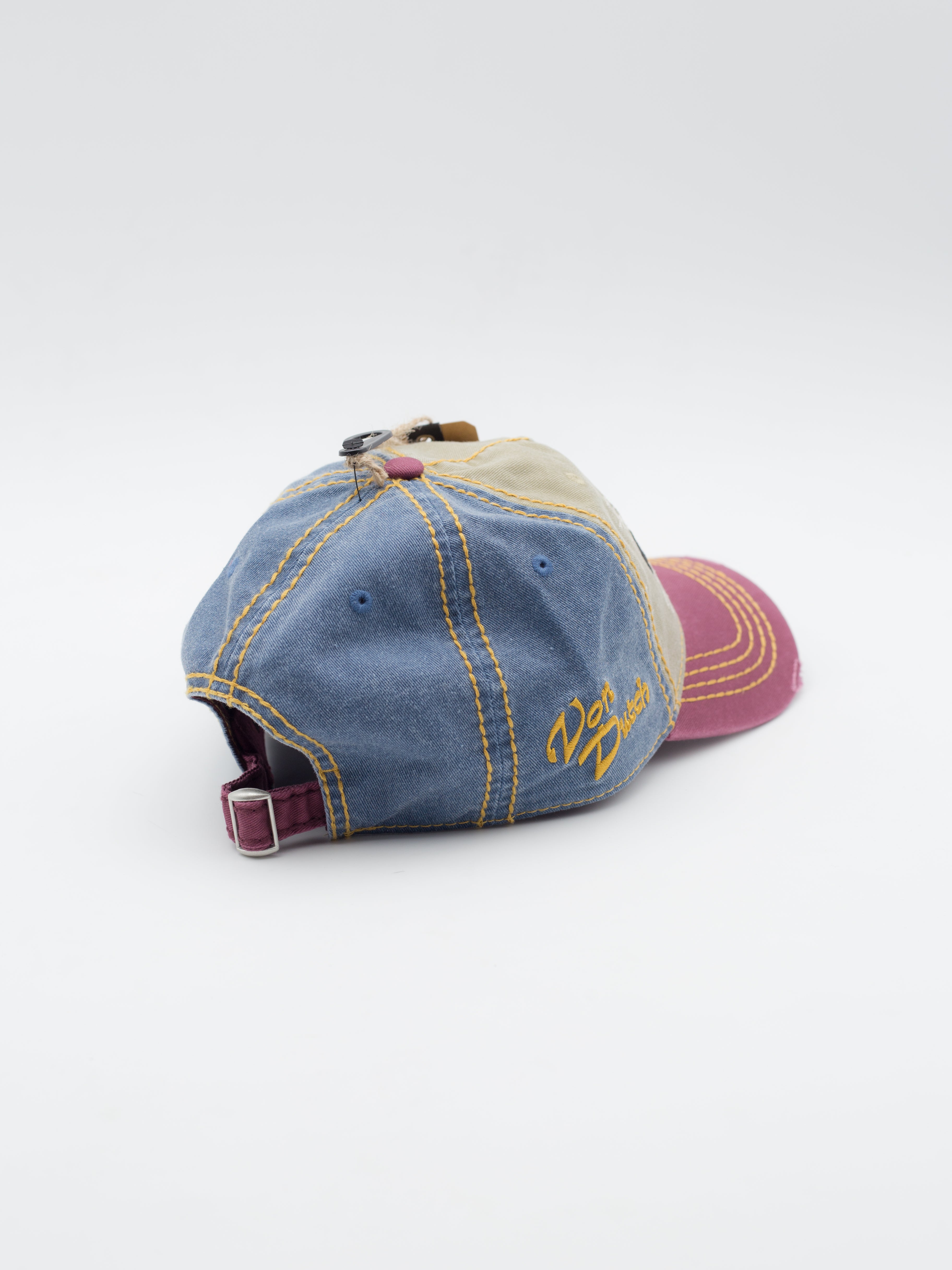 Retro/03 Dad Hat Beige/Red/Blue