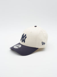 9FORTY Color Block New York Yankees Cream/Navy