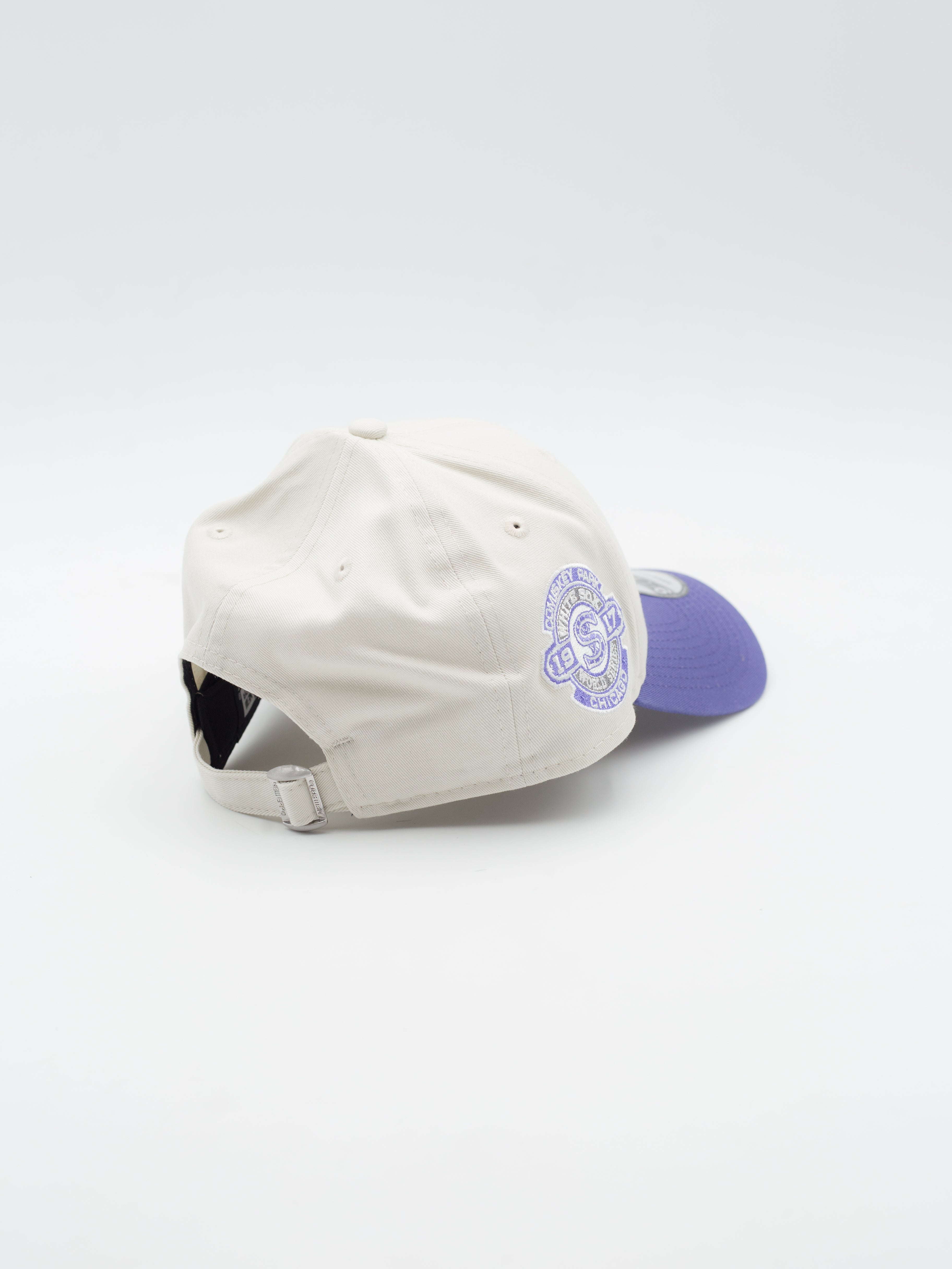 9FORTY World Series Sidepatch Chicago White Sox Cream/Purple