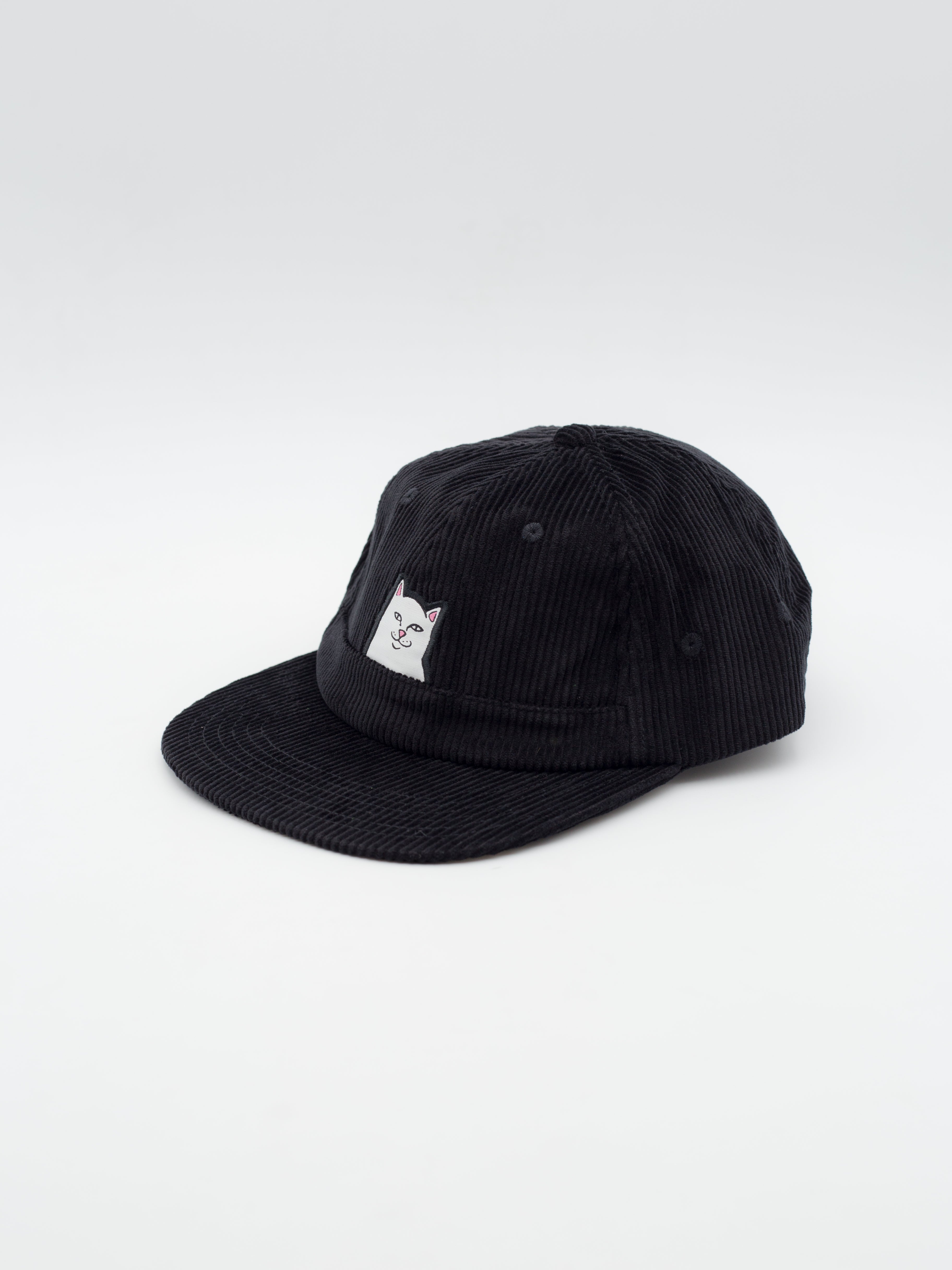 Lord Nermal Corduroy Black Strapback