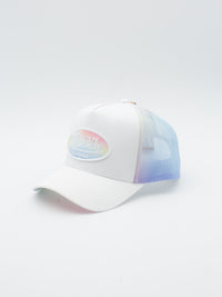 Multicolor Trucker Cake