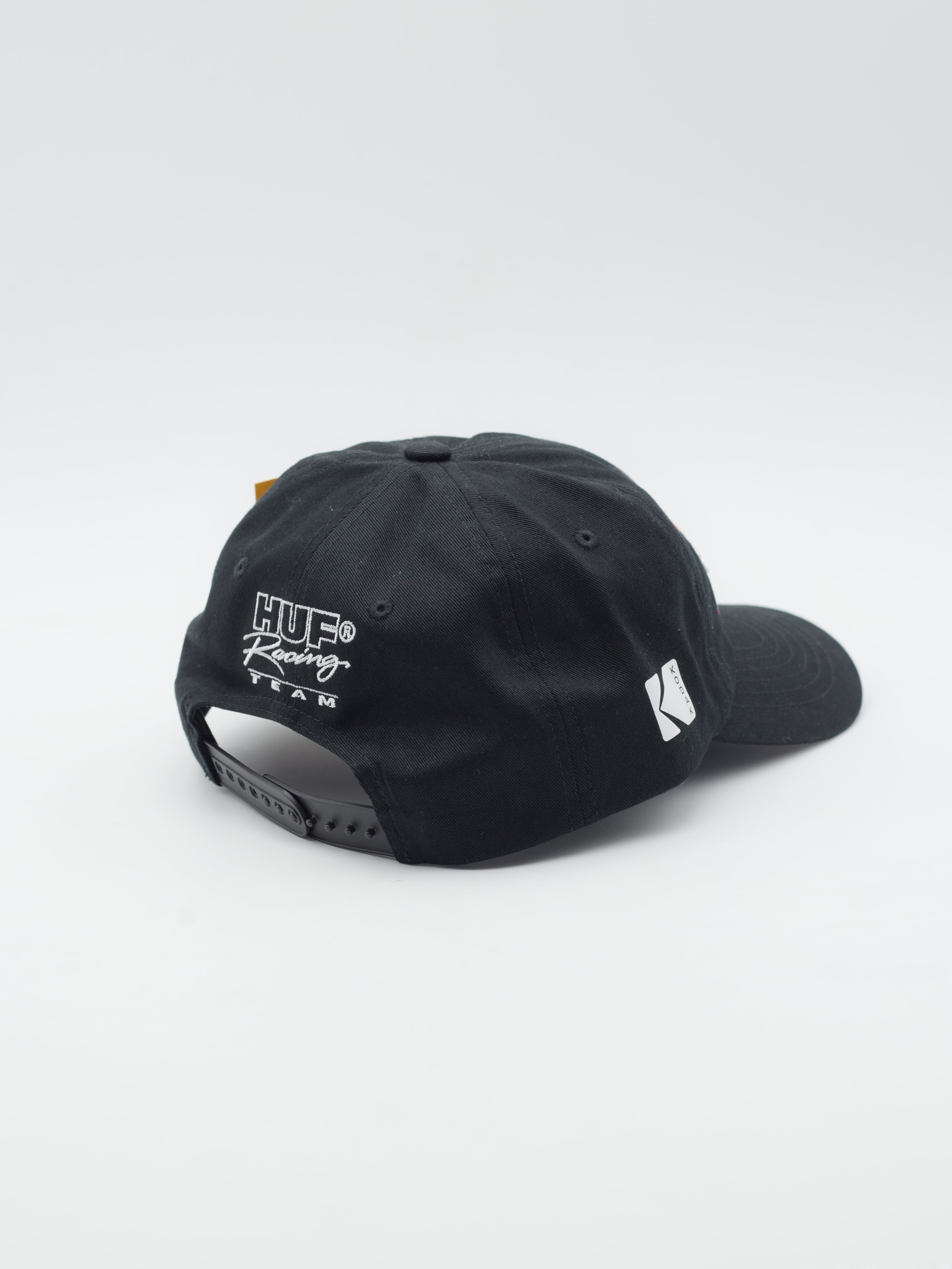HUF x Kodak Film Pole Position Snapback Black
