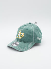 9TWENTY Washed Contrast Okland Athletics Green