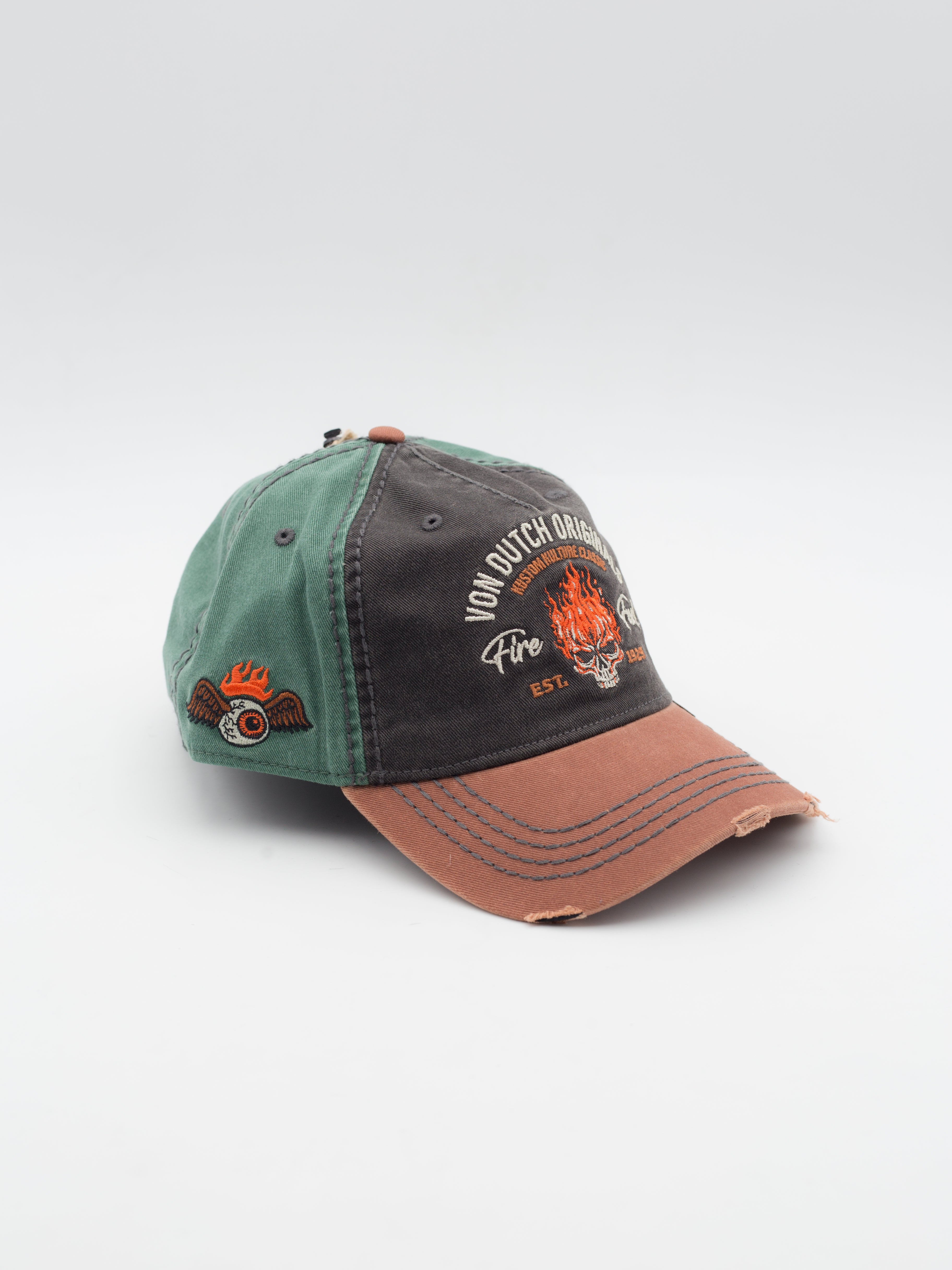 RETRO/10 Dad Hat Brown/Black/Green