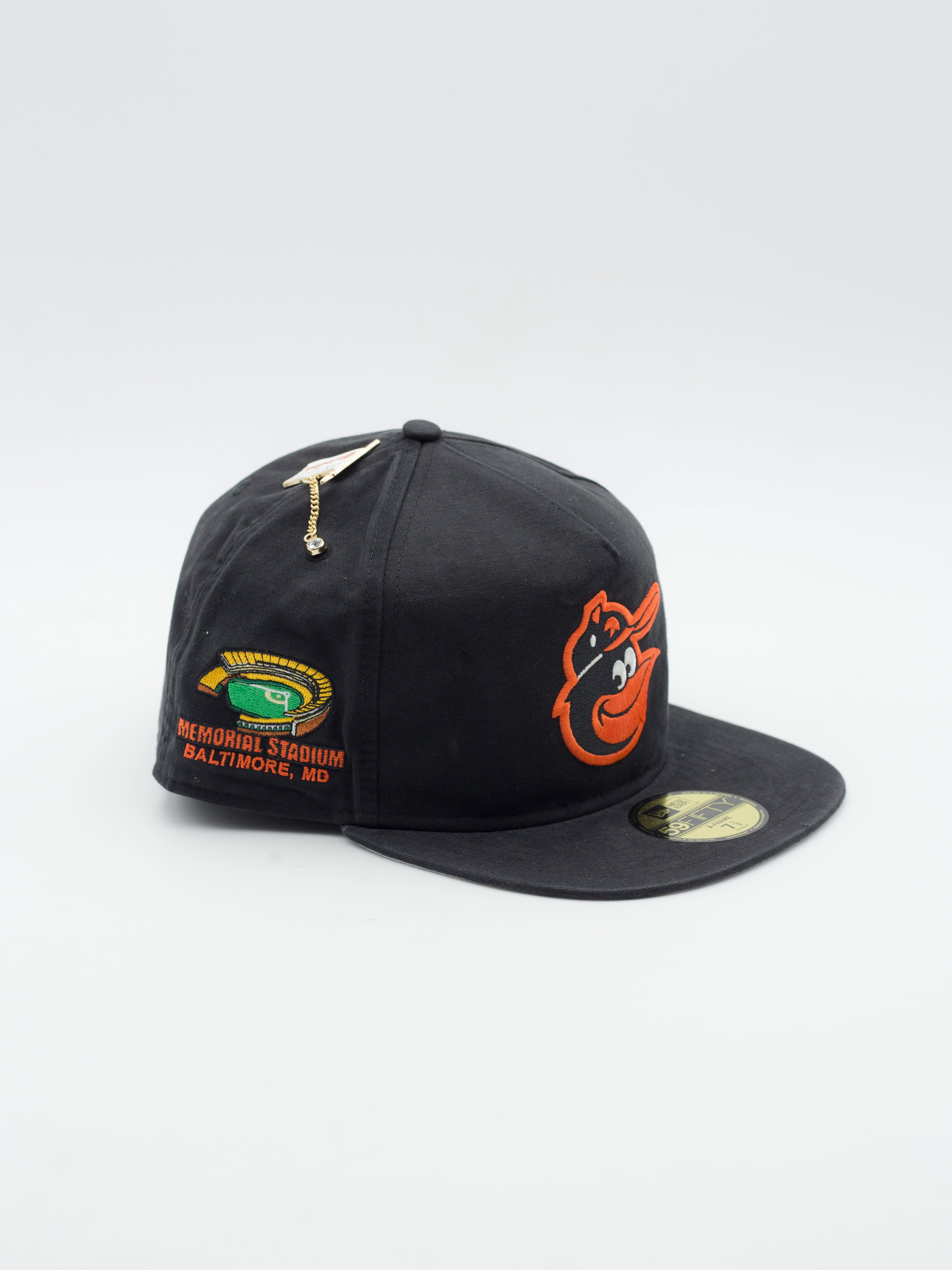 59FIFTY Championship Side Flag Baltimore Orioles Black