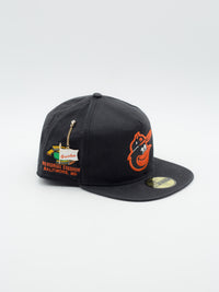 59FIFTY Championship Side Flag Baltimore Orioles Black