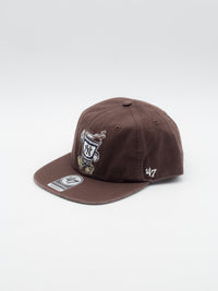 CAPTAIN Cartoon Icon New York Yankees Brown