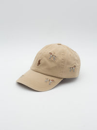 Classic Dogs Embroidery Tan