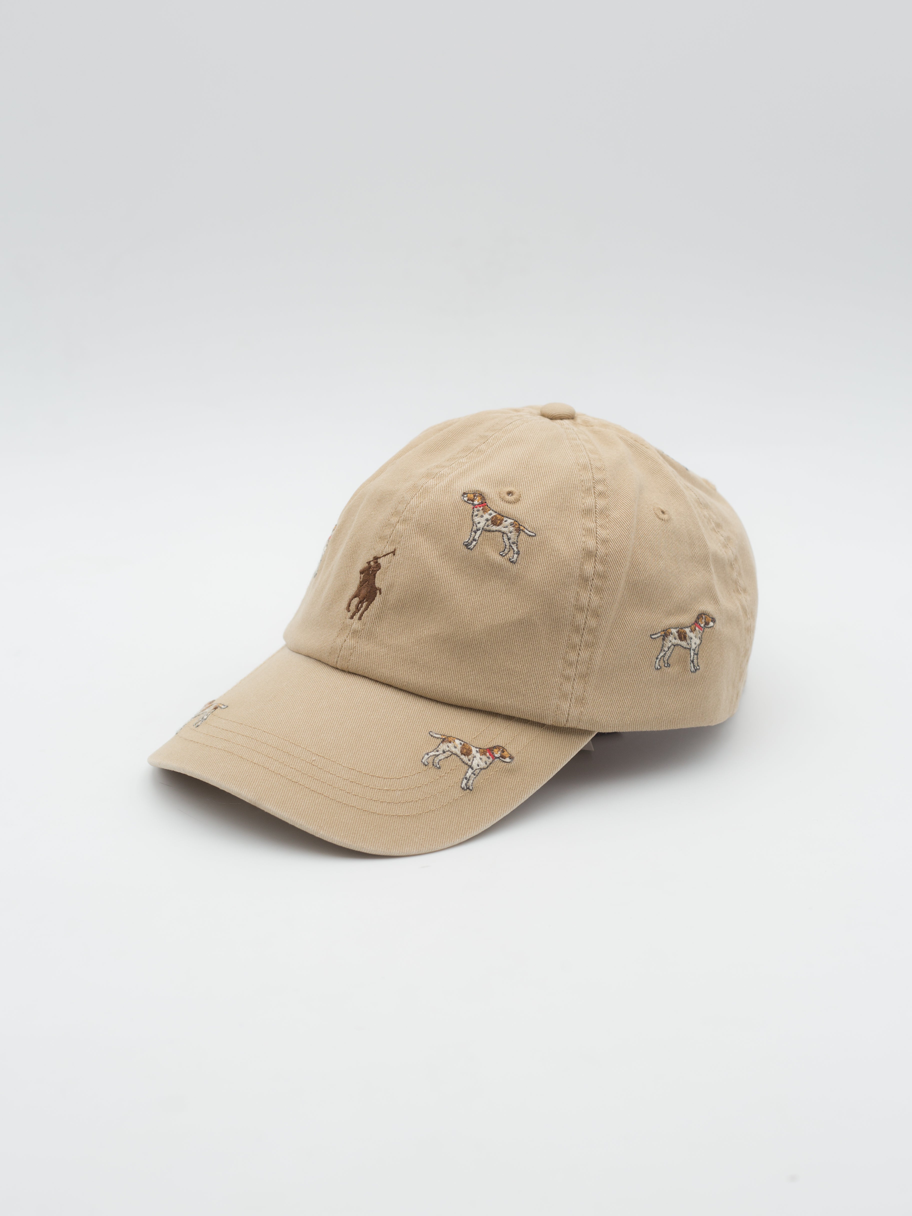 Classic Dogs Embroidery Tan