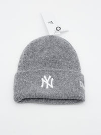 Beanie Short Cuff New York Yankees Navy 