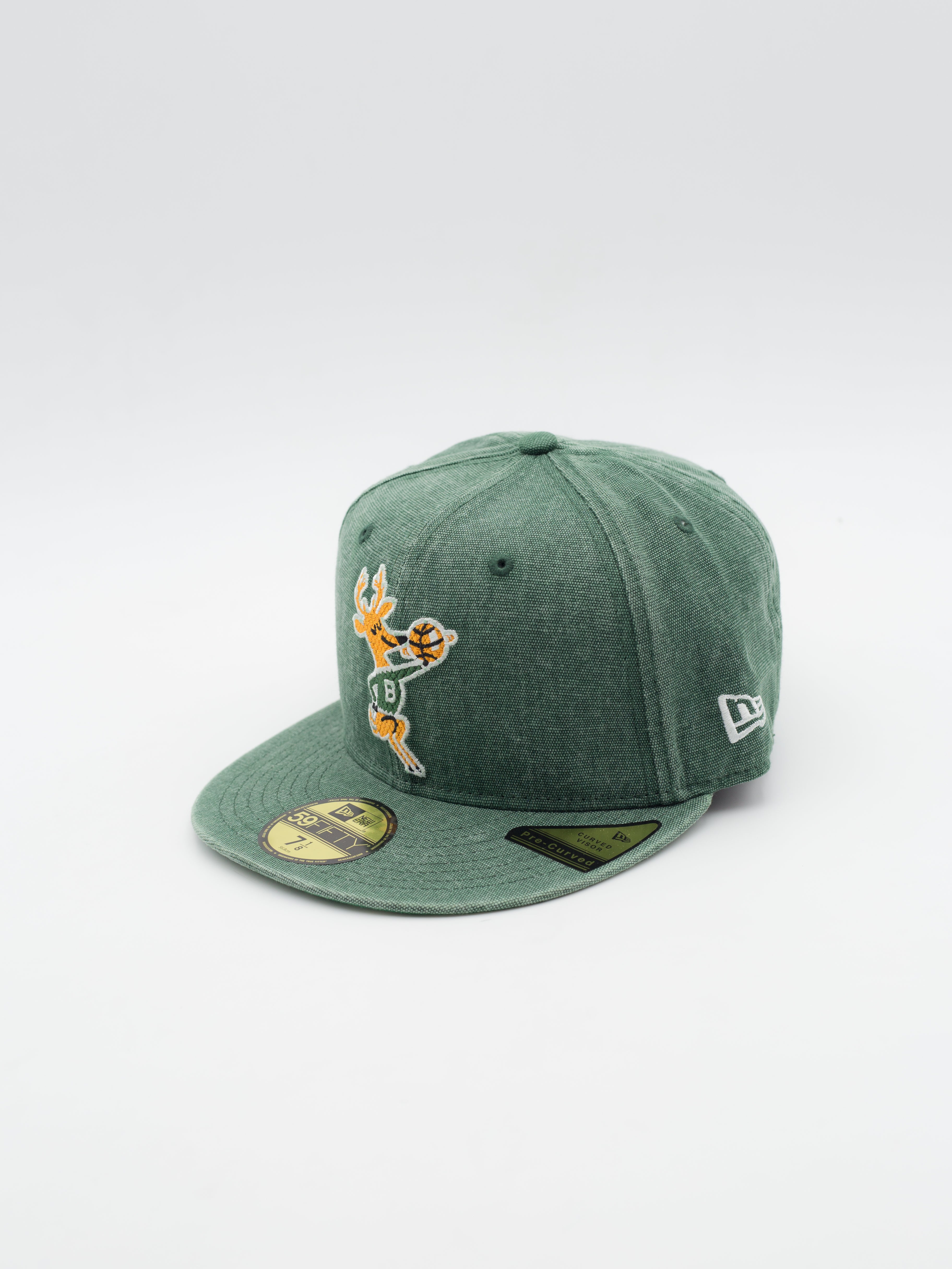 59FIFTY Hardwood Classic Milwaukee Bucks Washed Green