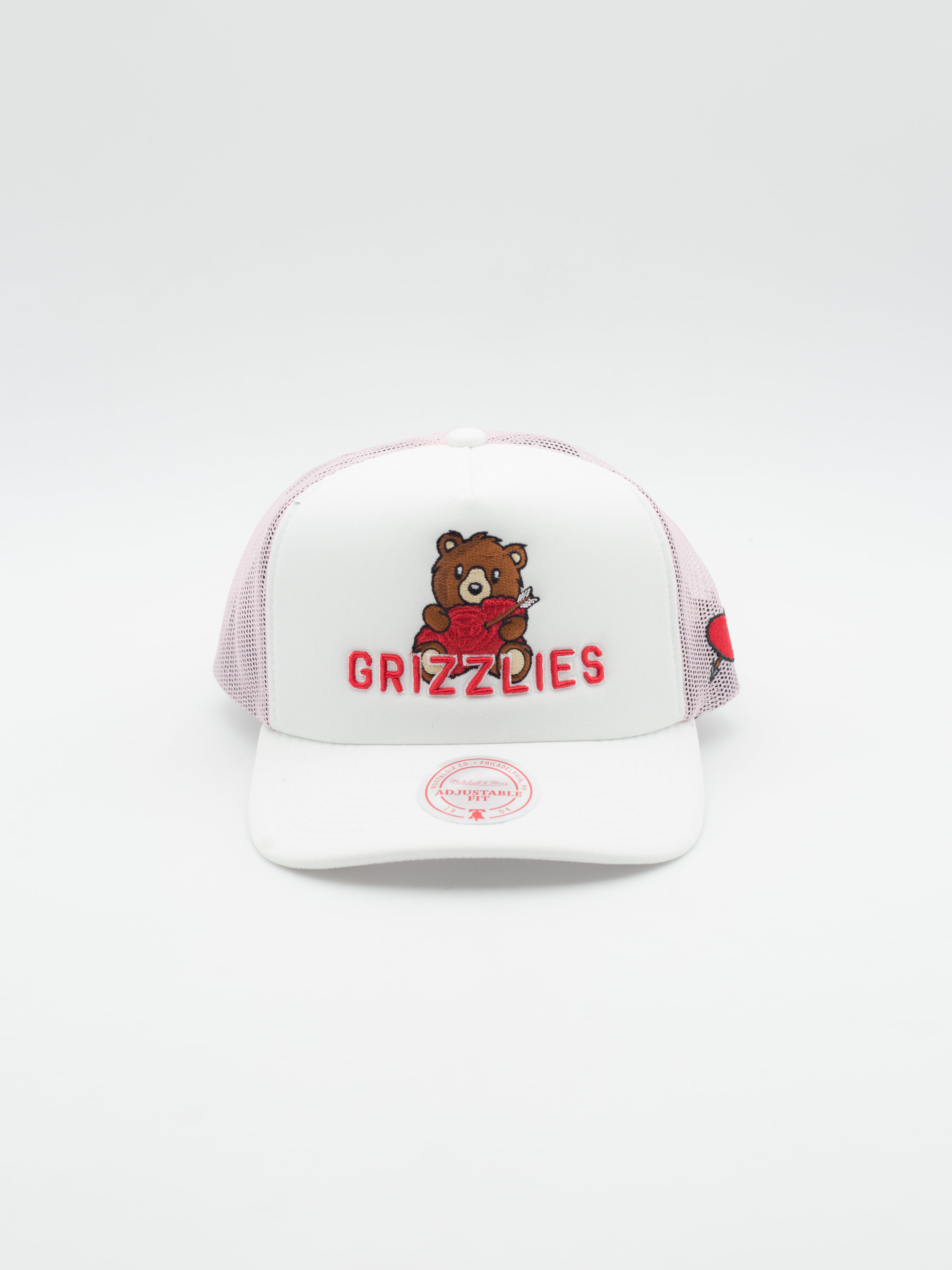 Much Love Vancouver Grizzlies Trucker White/Pink