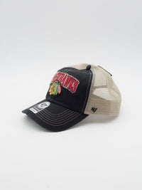 BRANSON CLEAN UP Toscaloosa Chicago Blackhawks Trucker Black