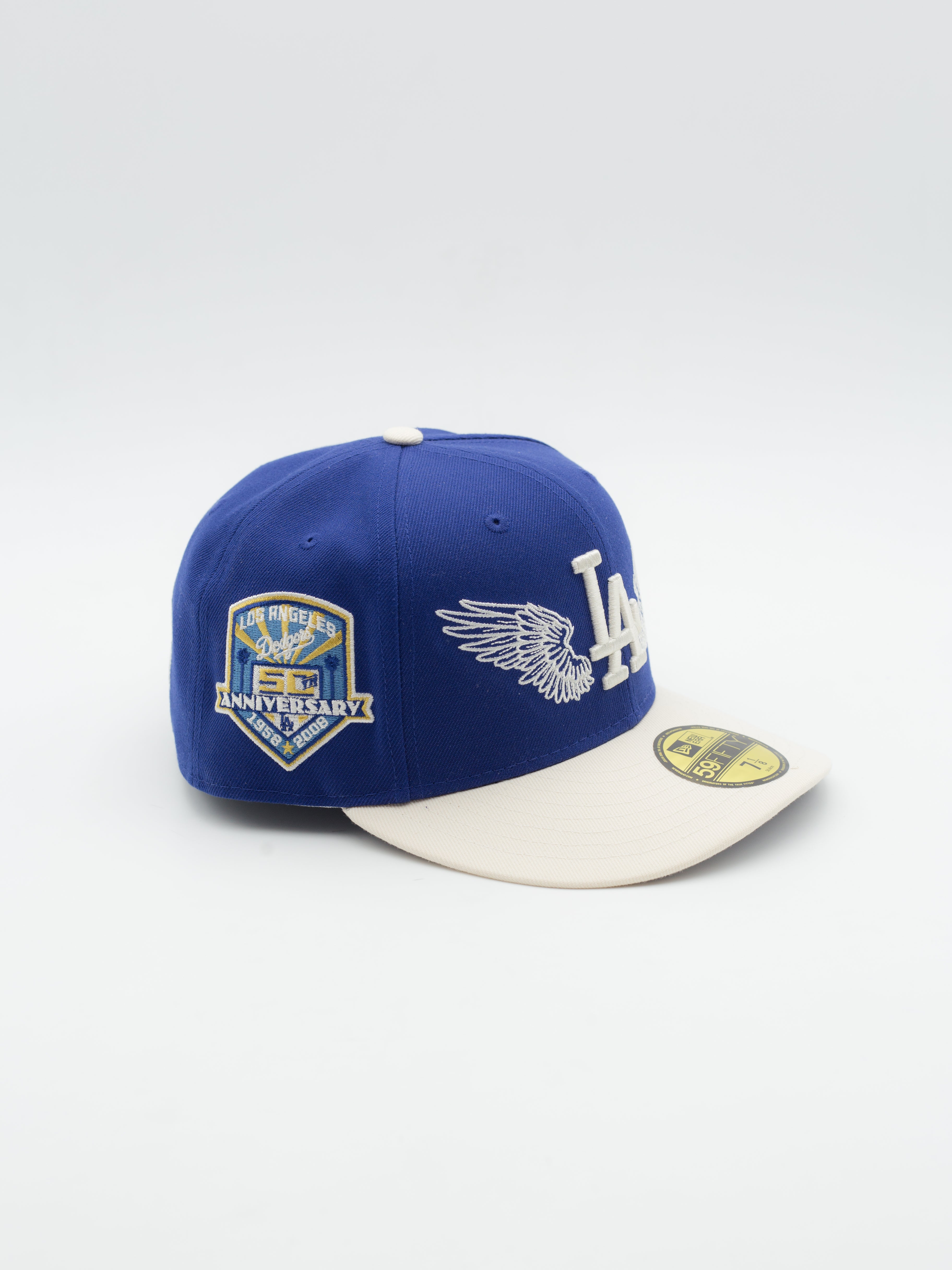 59FIFTY Team Wings Los Angeles Dodgers Blue/Beige