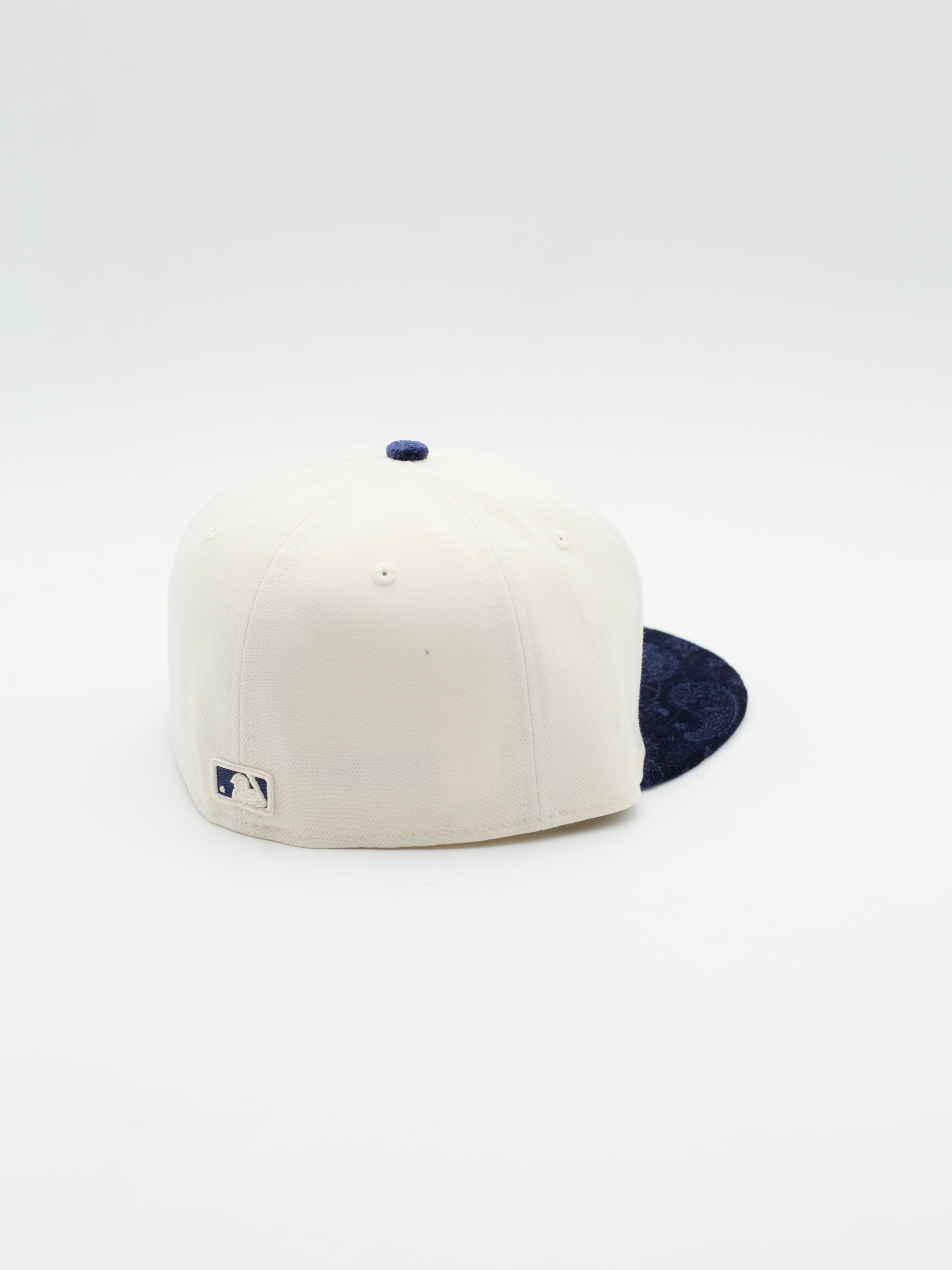 59FIFTY Paisley Visor New York Yankees Beige/Navy